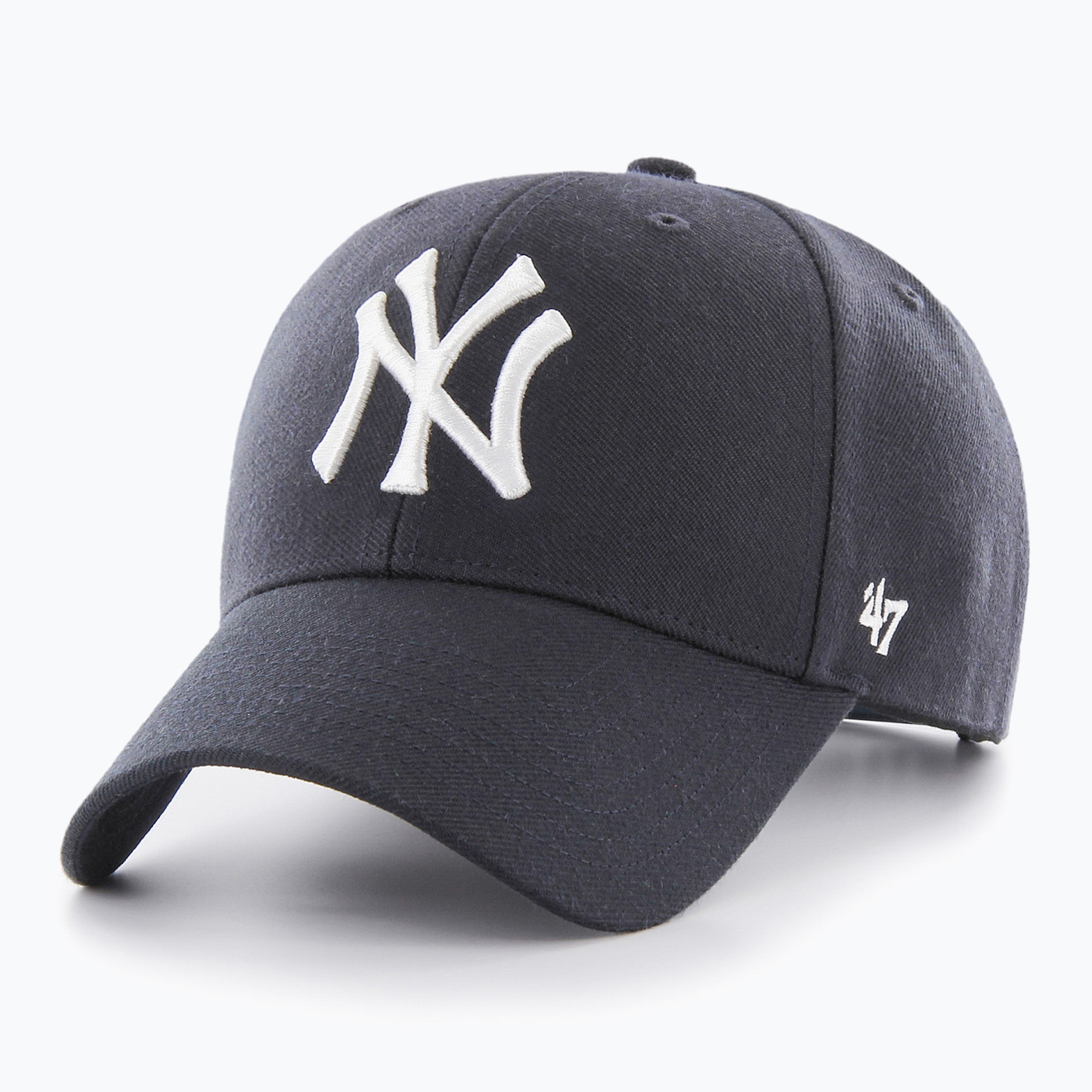 47 Brand MLB New York Yankees MVP SNAPBACK Holz blau Baseballmütze (MLB New York Yankees MVP B-MVPSP17WBP-NY)