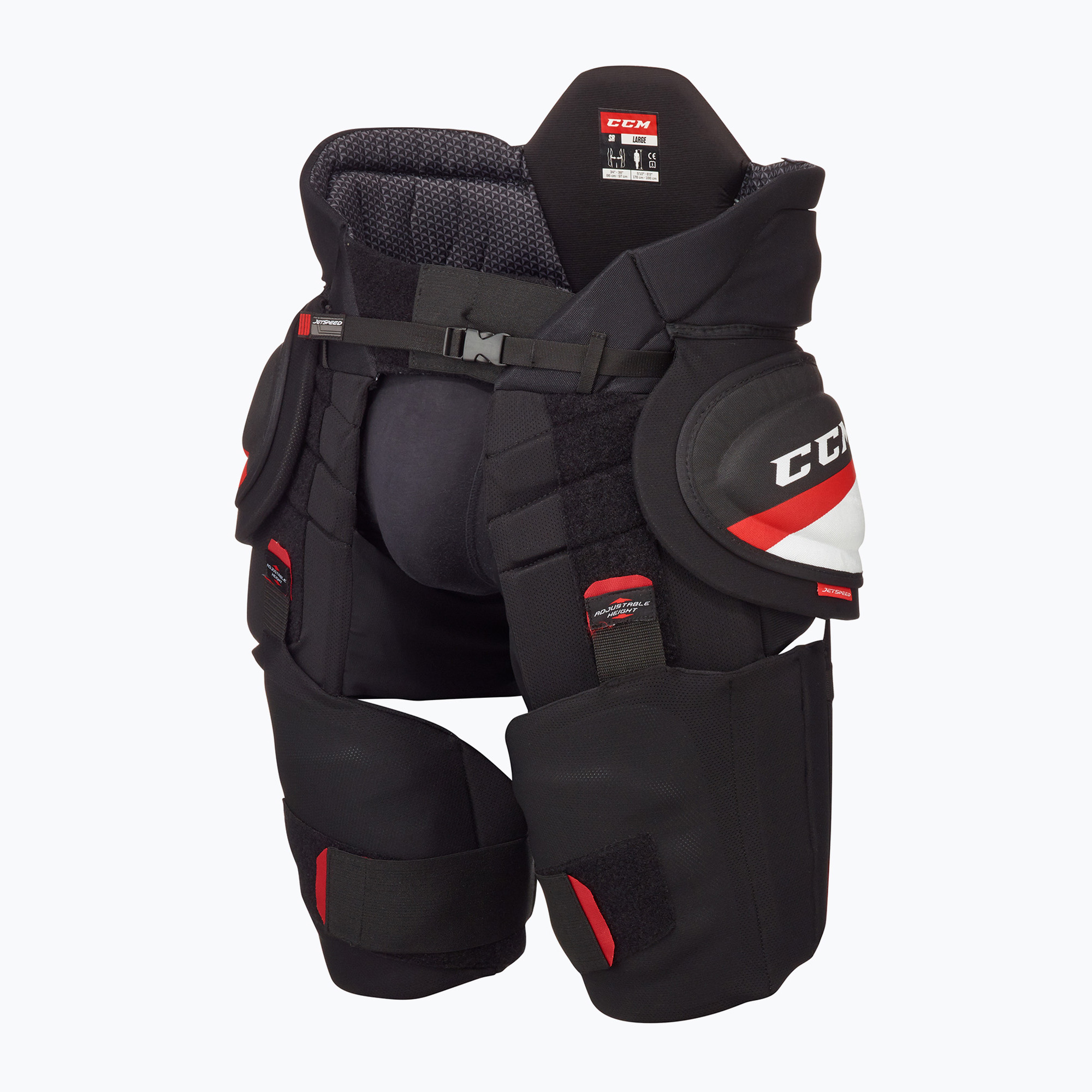 CCM JetSpeed SR Hockeygürtel schwarz