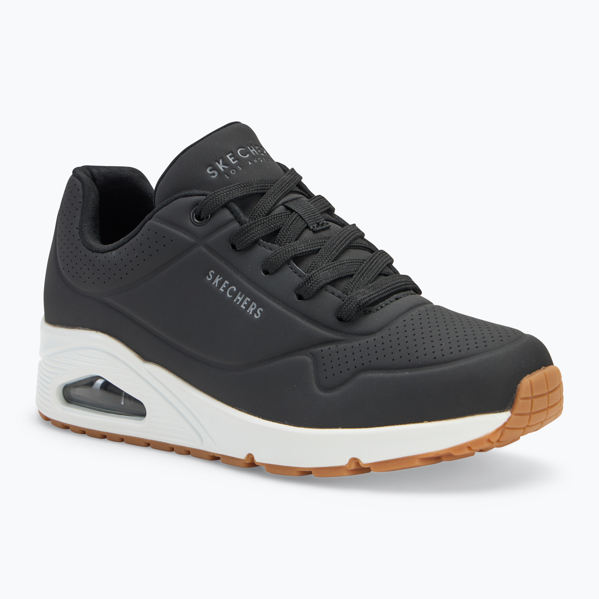 SKECHERS Damen Schuhe Uno Stand On Air schwarz (Uno Stand On Air 73690 BLK)