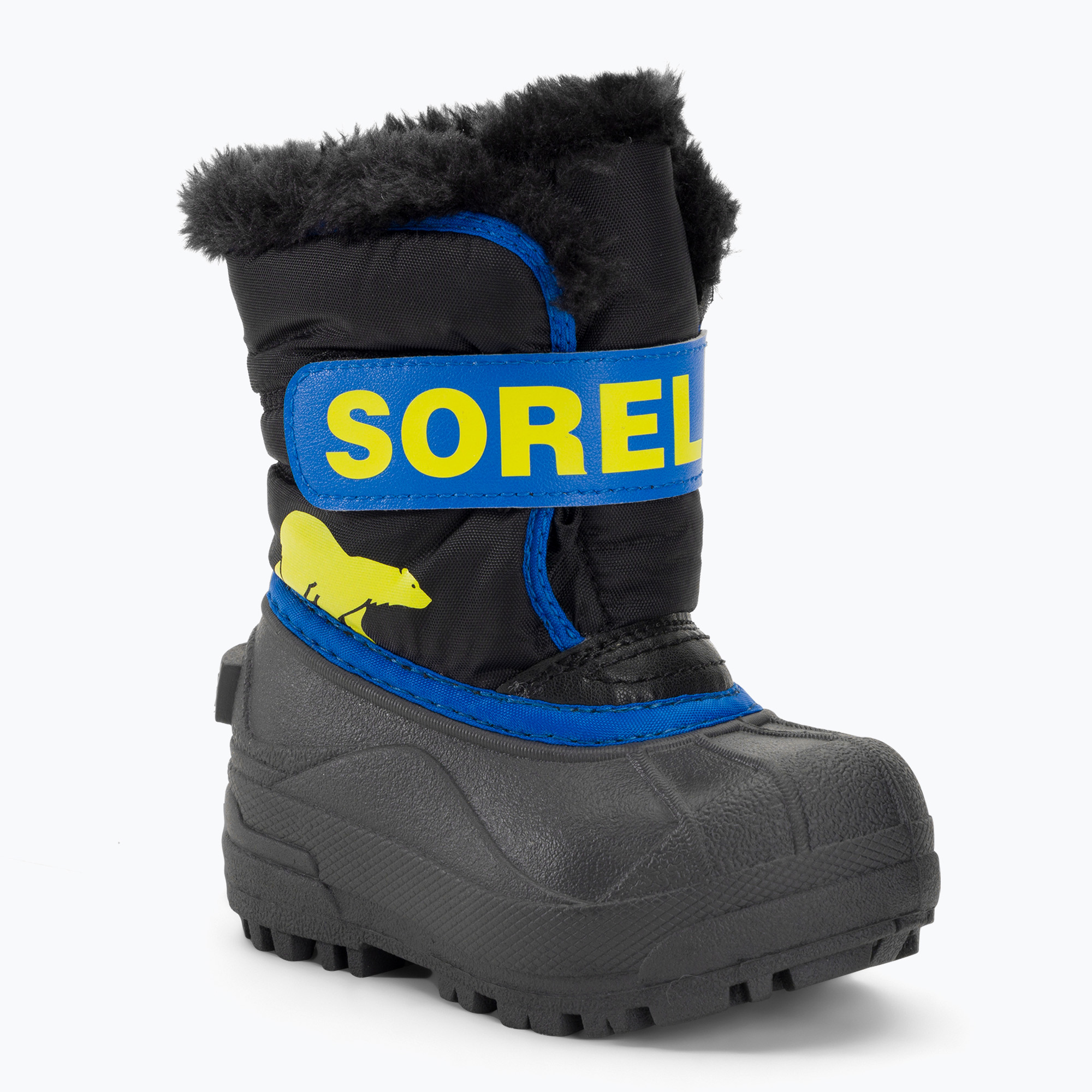 Sorel Snow Commander Kinderschneestiefel schwarz/super blau (Snow Commander 1869562011)