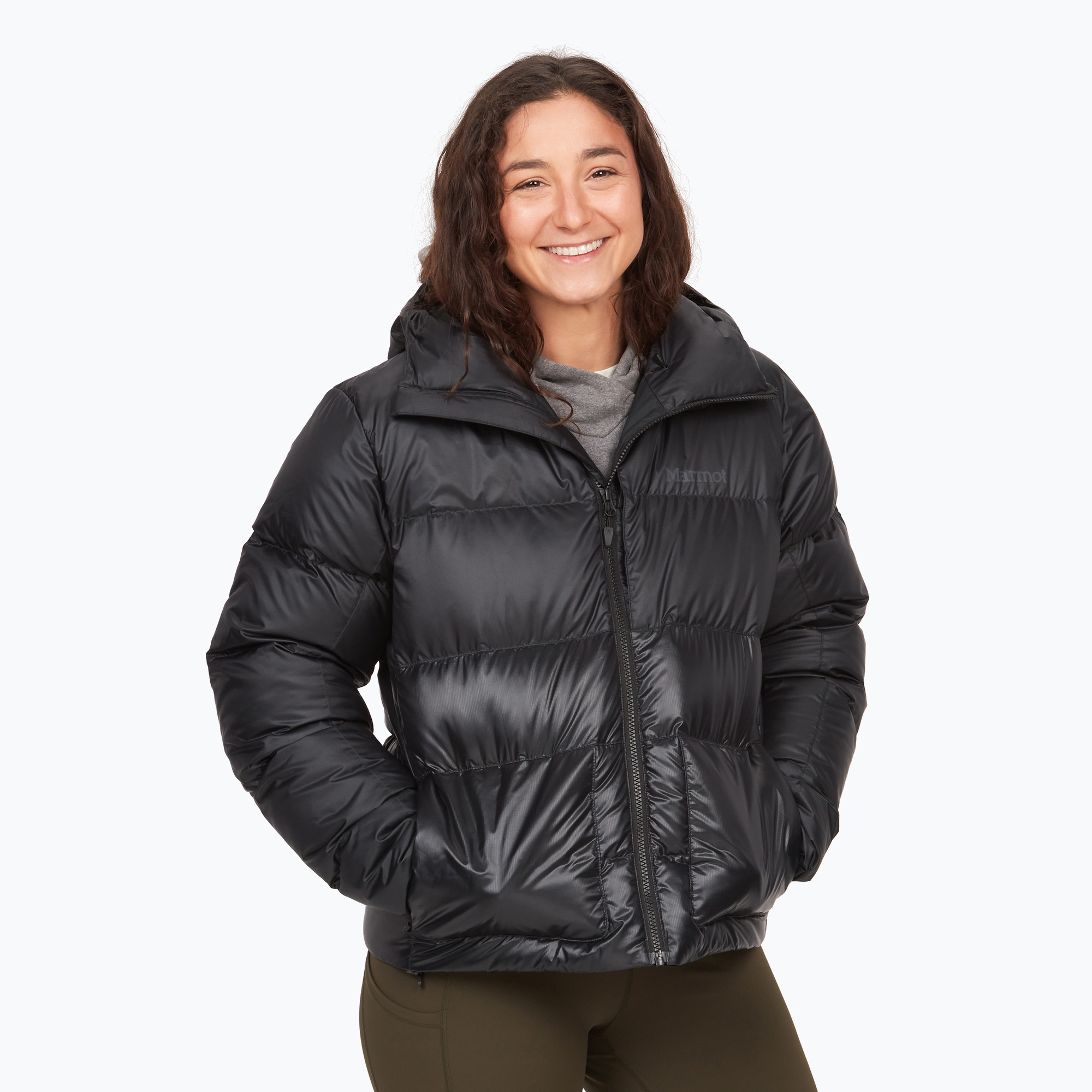 Marmot Guides Down Hoody Damen schwarz (Guides Down Hoody M14631001)