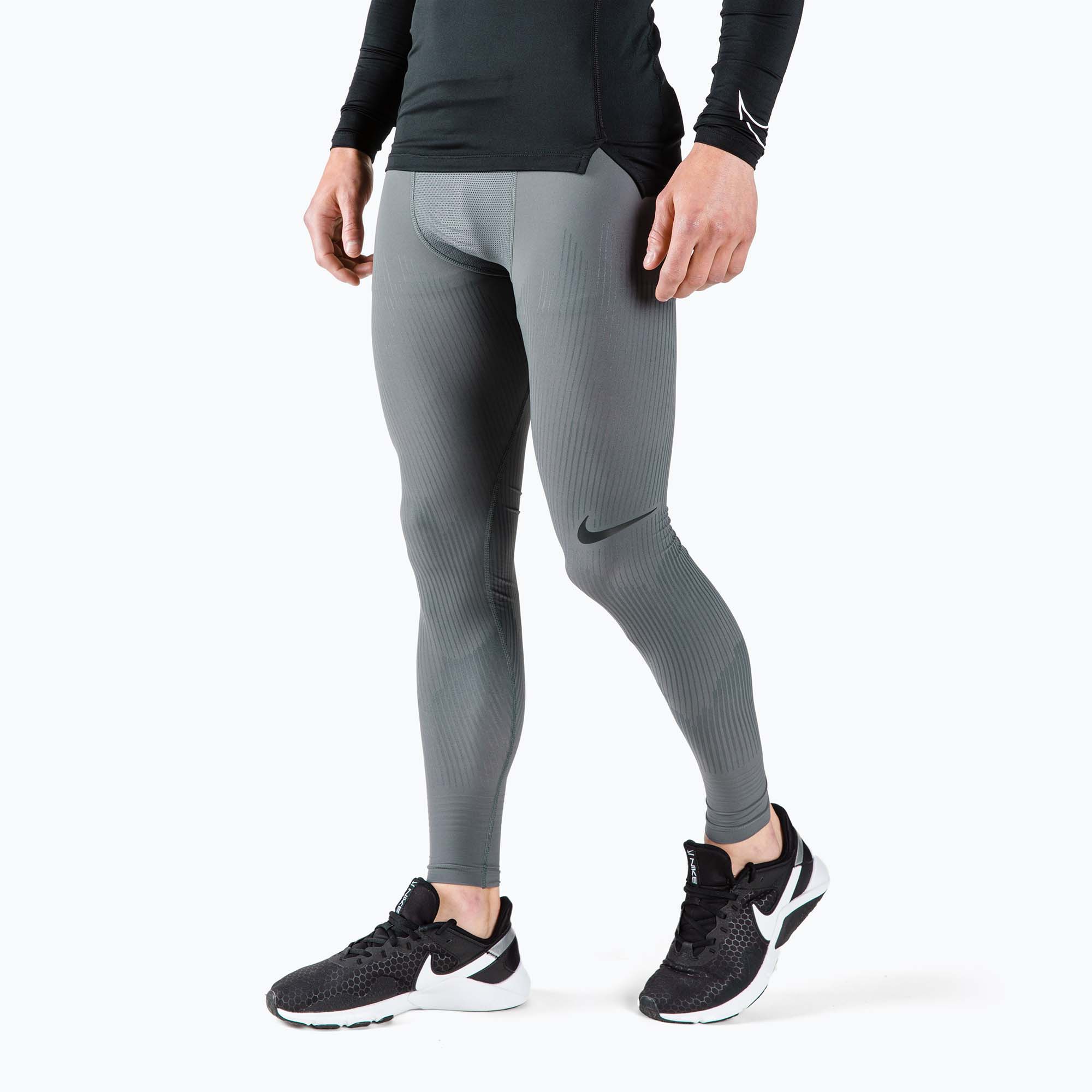 Herren Nike Pro Dri-FIT ADV Erholung grau Leggings DD1705-068 (Pro Dri-Fit ADV Recovery DD1705)