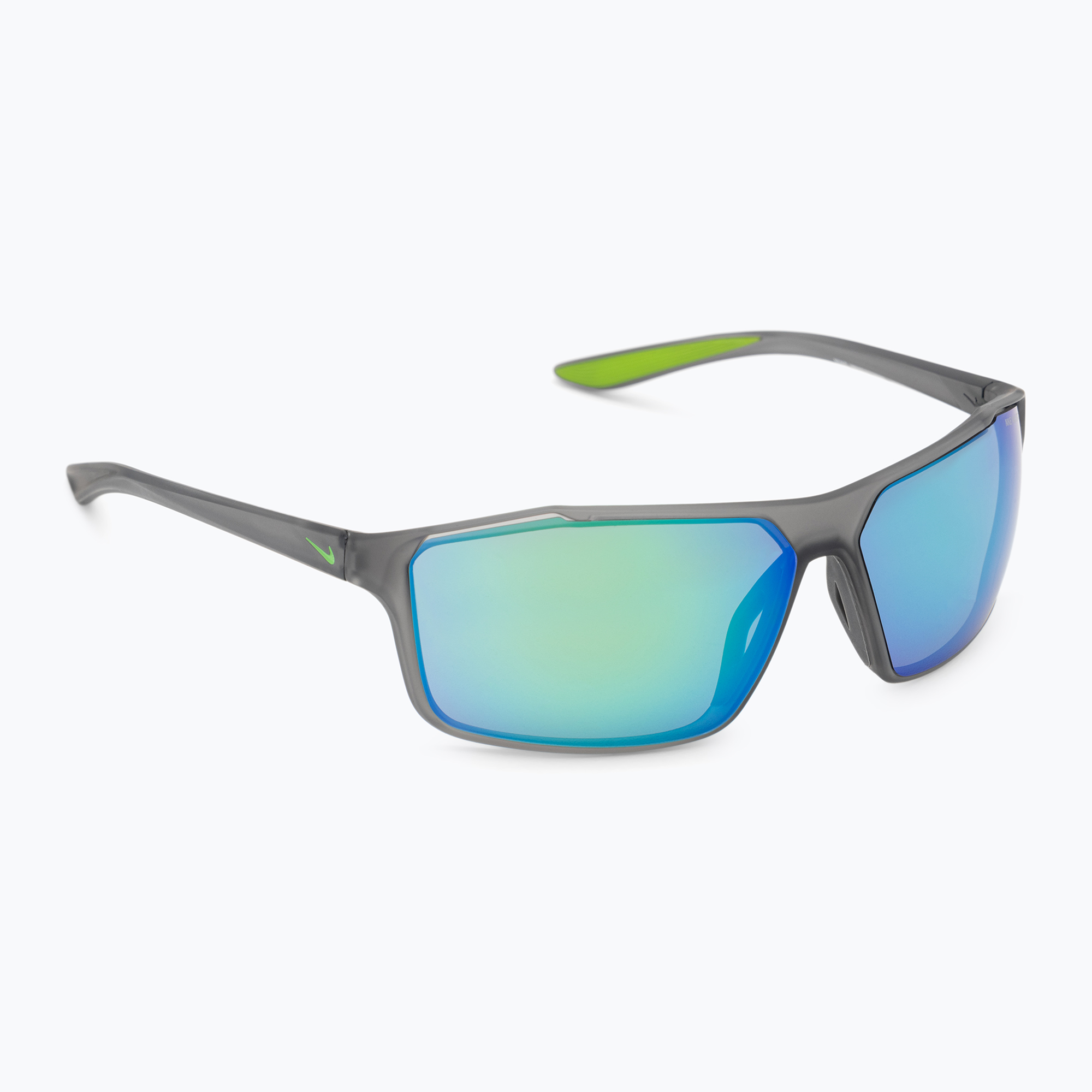 Sonnenbrille Herren Nike Windstorm matte dark grey/grey/green (Windstorm CW4672)
