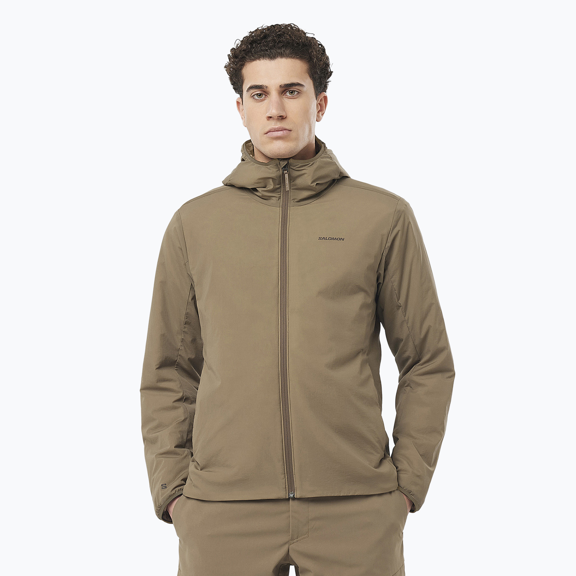 Salomon Mountain Flex Hd Shitake Hybridjacke für Herren (Mountain Flex Hd LC2298100)
