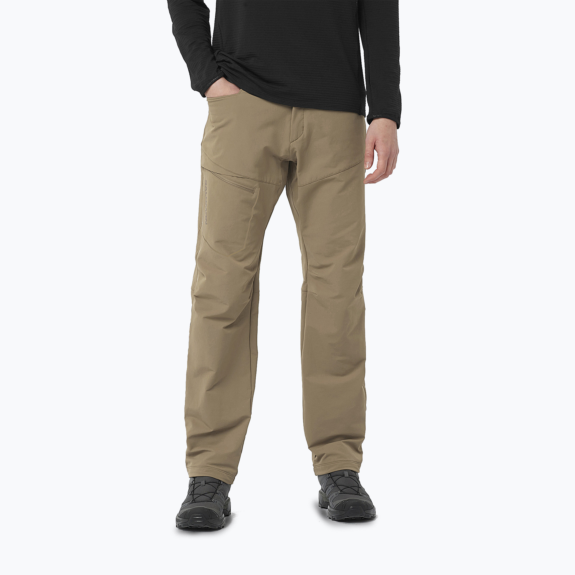 Salomon Wayfarer Warm shitake Herren-Trekkinghose