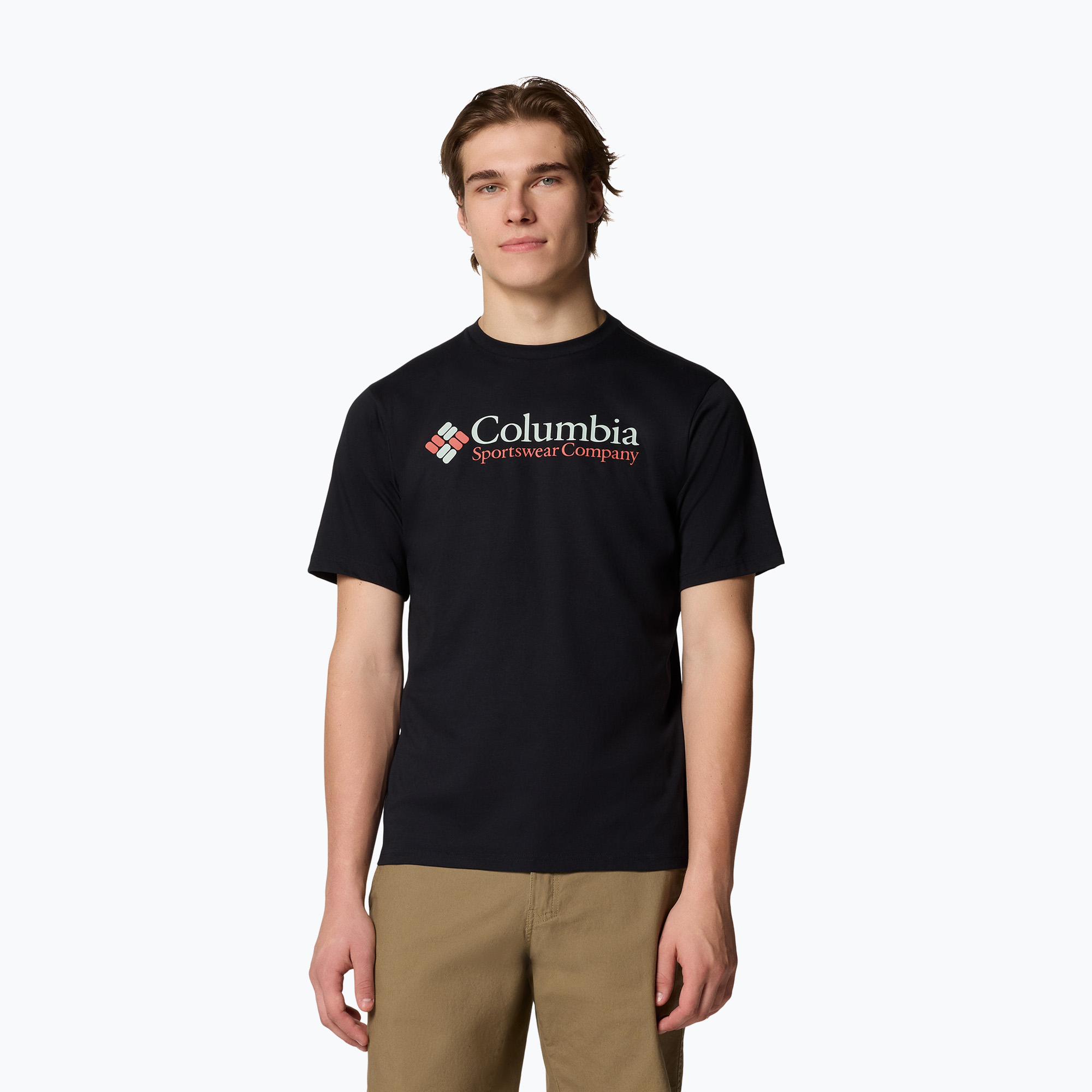 Shirt Herren Columbia CSC Basic Logo black/csc retro logo