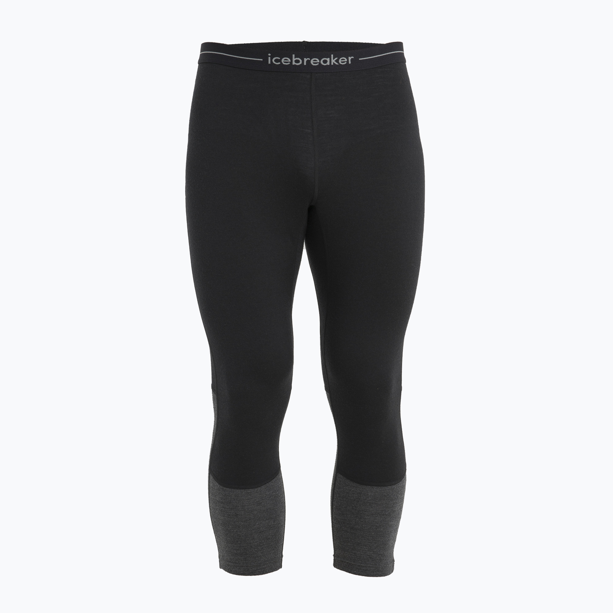 Herren-Thermohose icebreaker Merino 200 ZoneKnit 3/4 schwarz (Merino 200 ZoneKnit 3/4 IB0A56QR0911)
