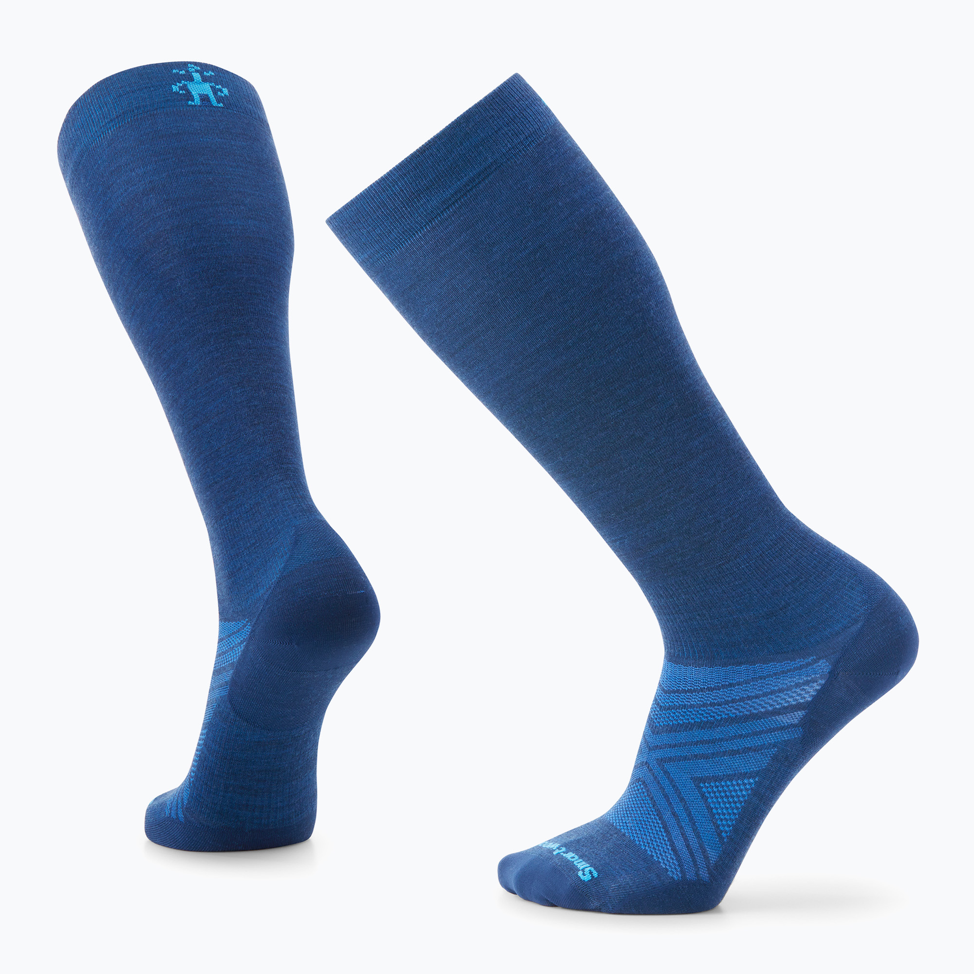Smartwool Ski Zero Cushion OTC alpine blaue Skisocken (Ski Zero Cushion OTC 01915-B25)