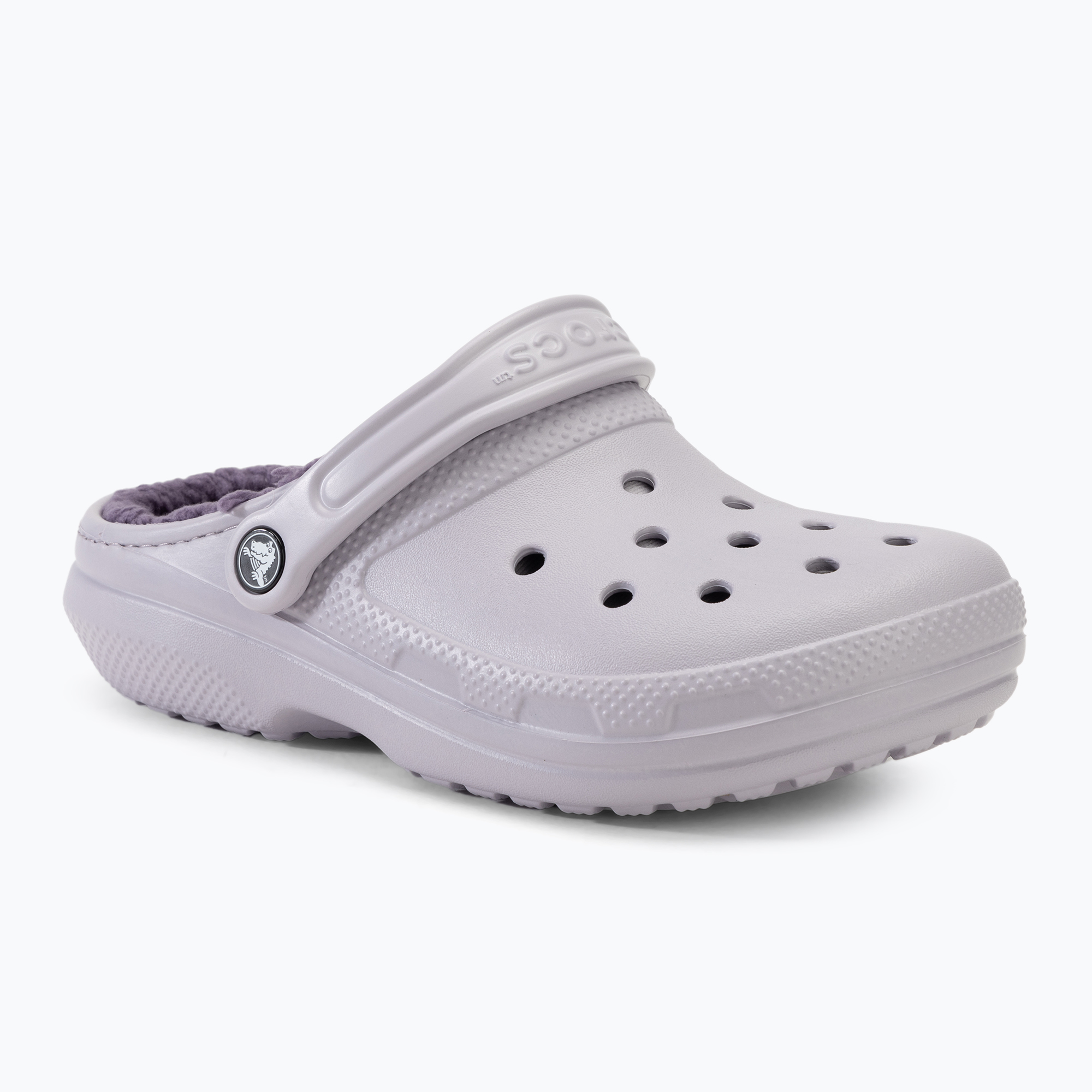 Crocs Classic Lined Clog Flip-Flops mauve mist/mauve mist (Classic Lined Clog 203591-5PU)