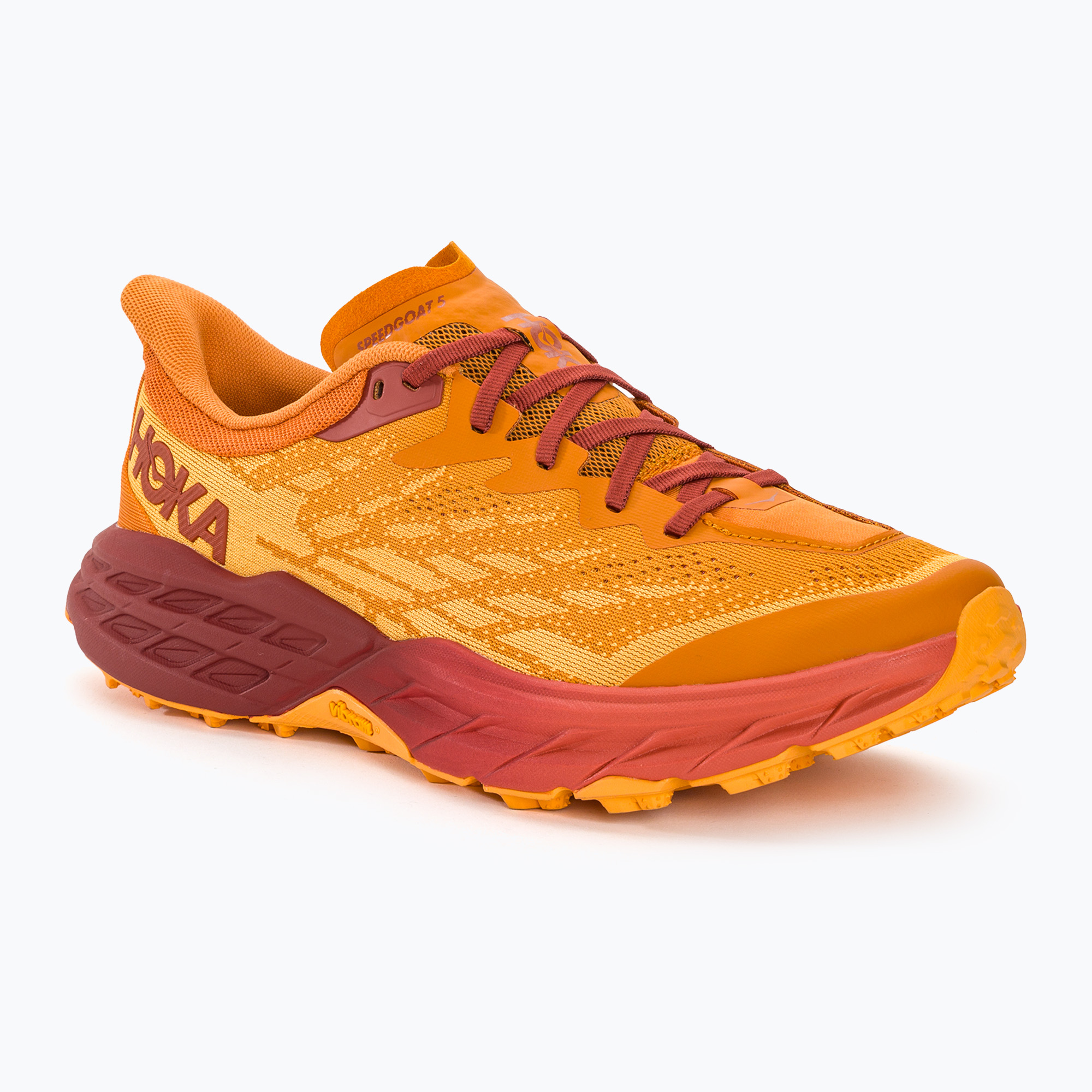 Herren Laufschuhe HOKA Speedgoat 5 amber haze/sherbet (Speedgoat 5 1123157-AHSH)