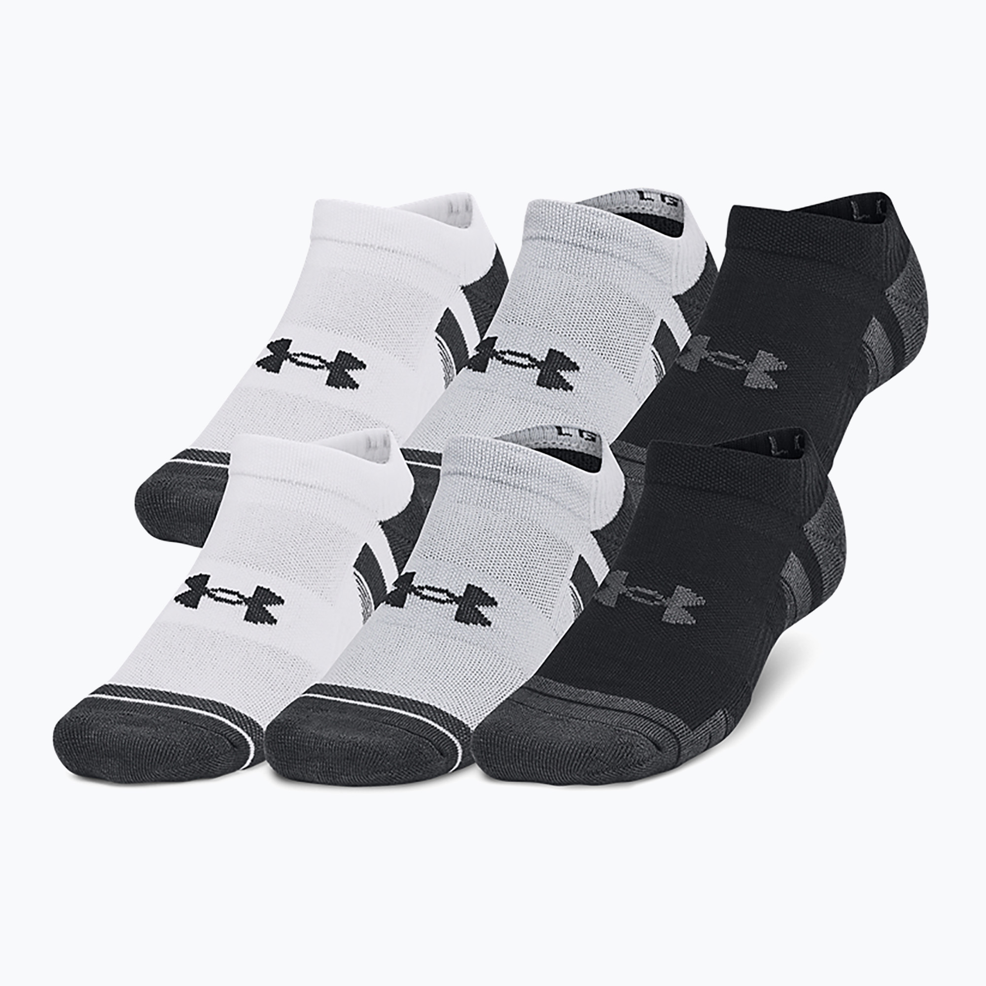 Under Armour Performance Tech Crew 6 Paar mod grau/mod grau/jet grau Socken (Performance Tech Crew 1386243-011)