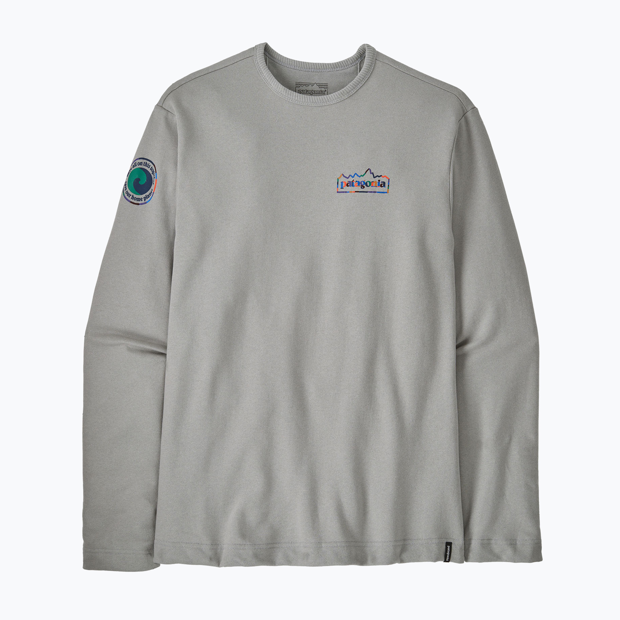 Herren Patagonia Lightweight Einheit Fitz Wildrise Crew Sweatshirt Salz grau (Lightweight Unity Fitz Wildrise Crew 39687)