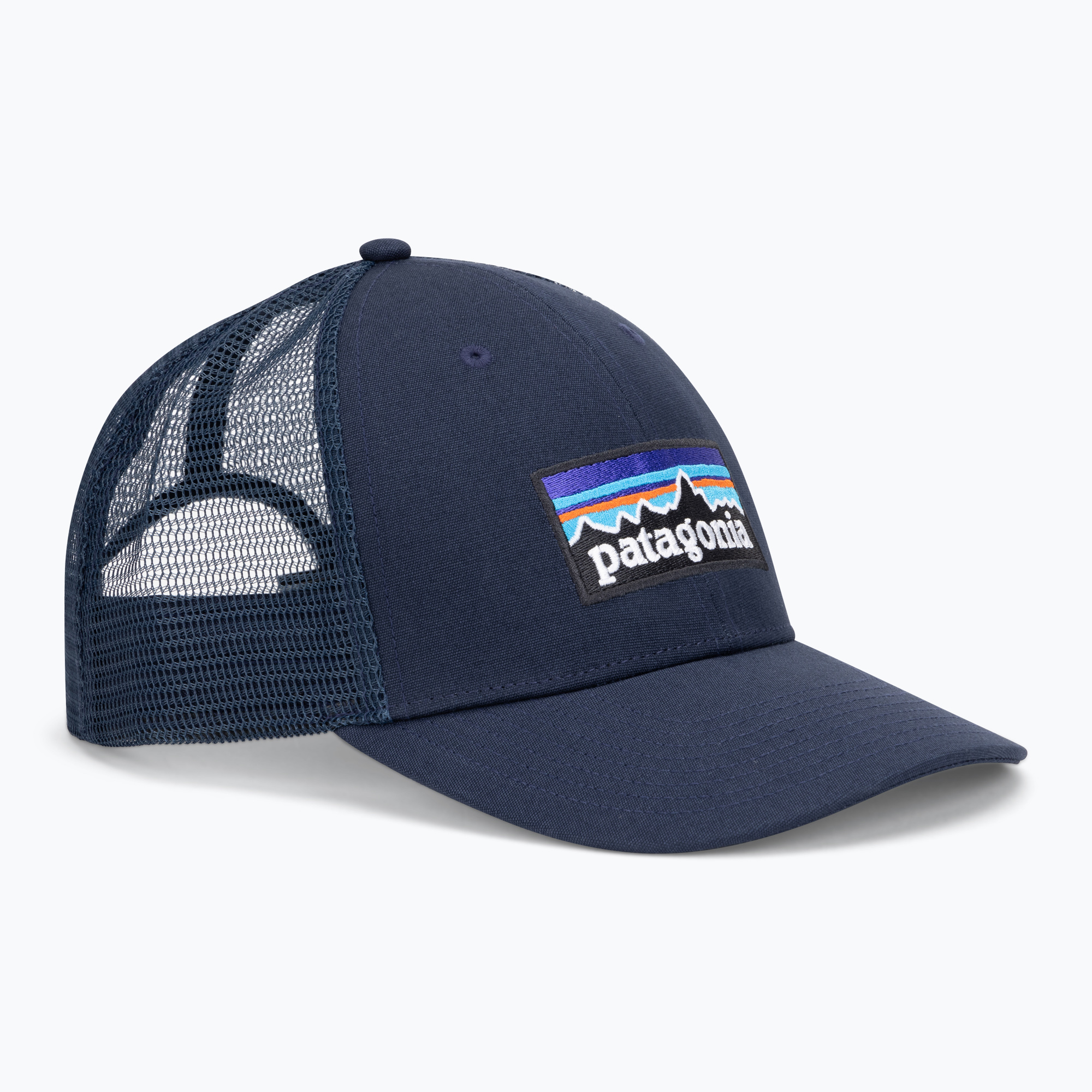 Patagonia P-6 Logo LoPro Trucker Kappe neue Marine (P-6 Logo LoPro Trucker 38283)