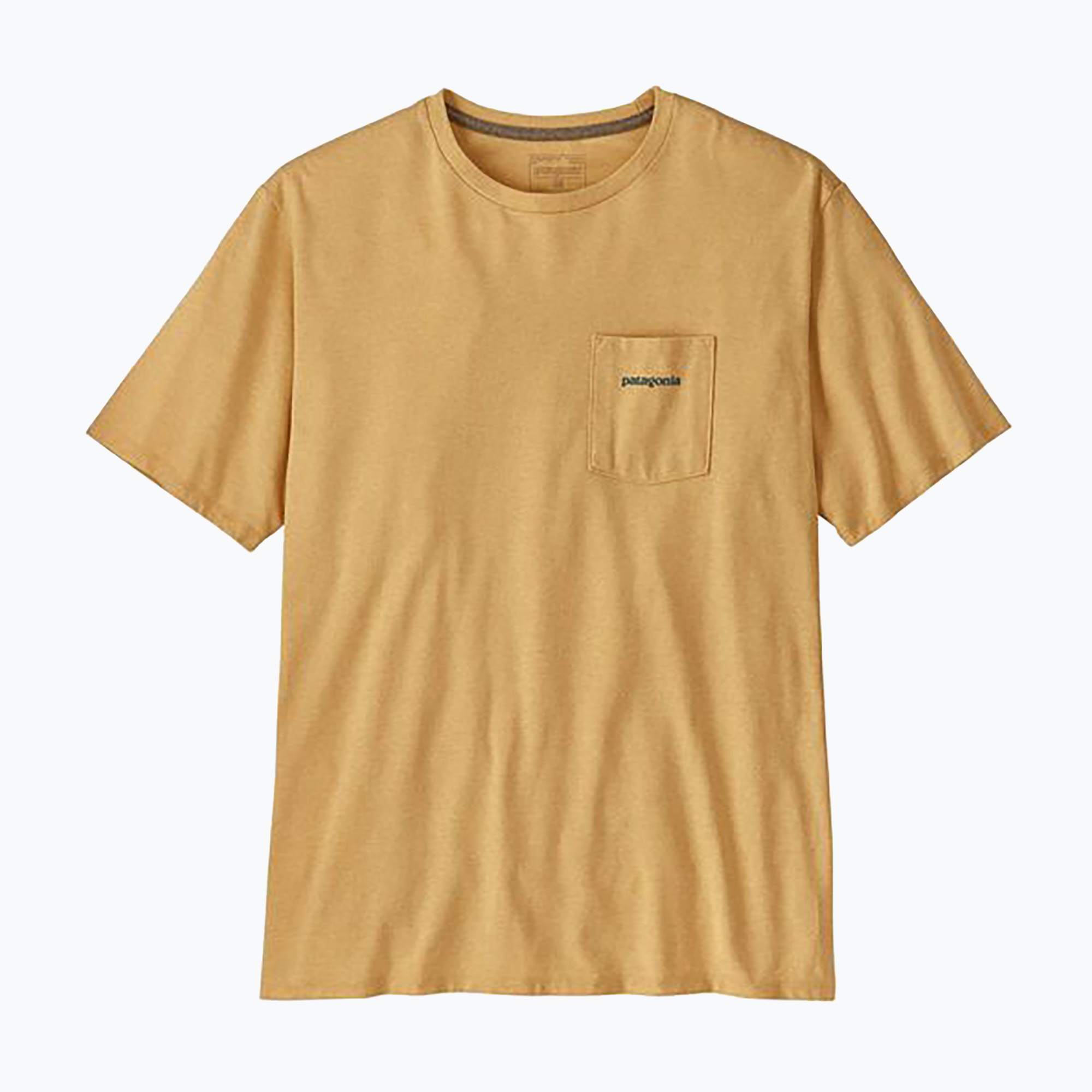 Herren Patagonia Boardshort Logo Tasche Responsibili bienenwachsfarbenes T-shirt (Boardshort Logo Pocket Responsibili 37655)