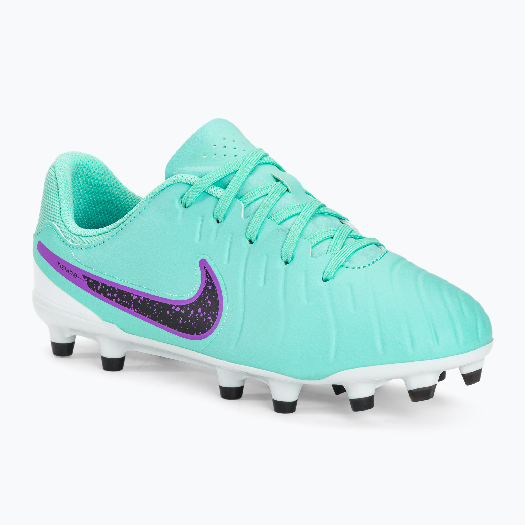 Nike Jr Legend 10 Academy FG/MG Kinder Fußballschuhe hyper türkis/fuchsia dream/schwarz (Jr Legend 10 Academy DV4348-300)