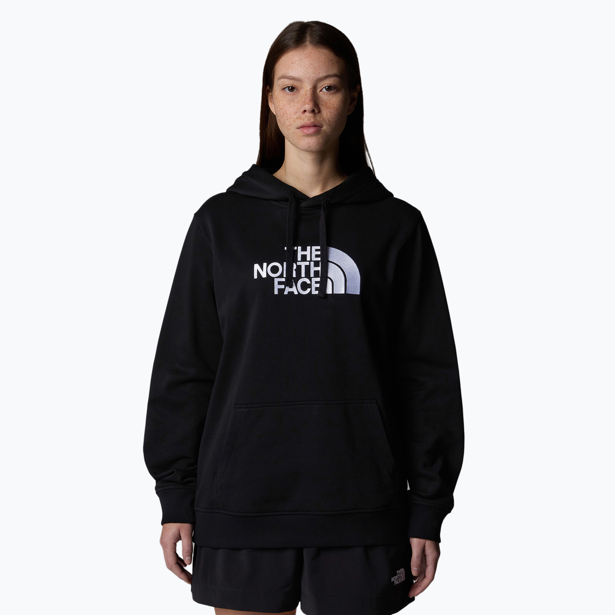 Frauen The North Face Drew Peak Pullover Hoodie schwarz (Drew Peak Pullover Hoodie NF0A89EHJK31)