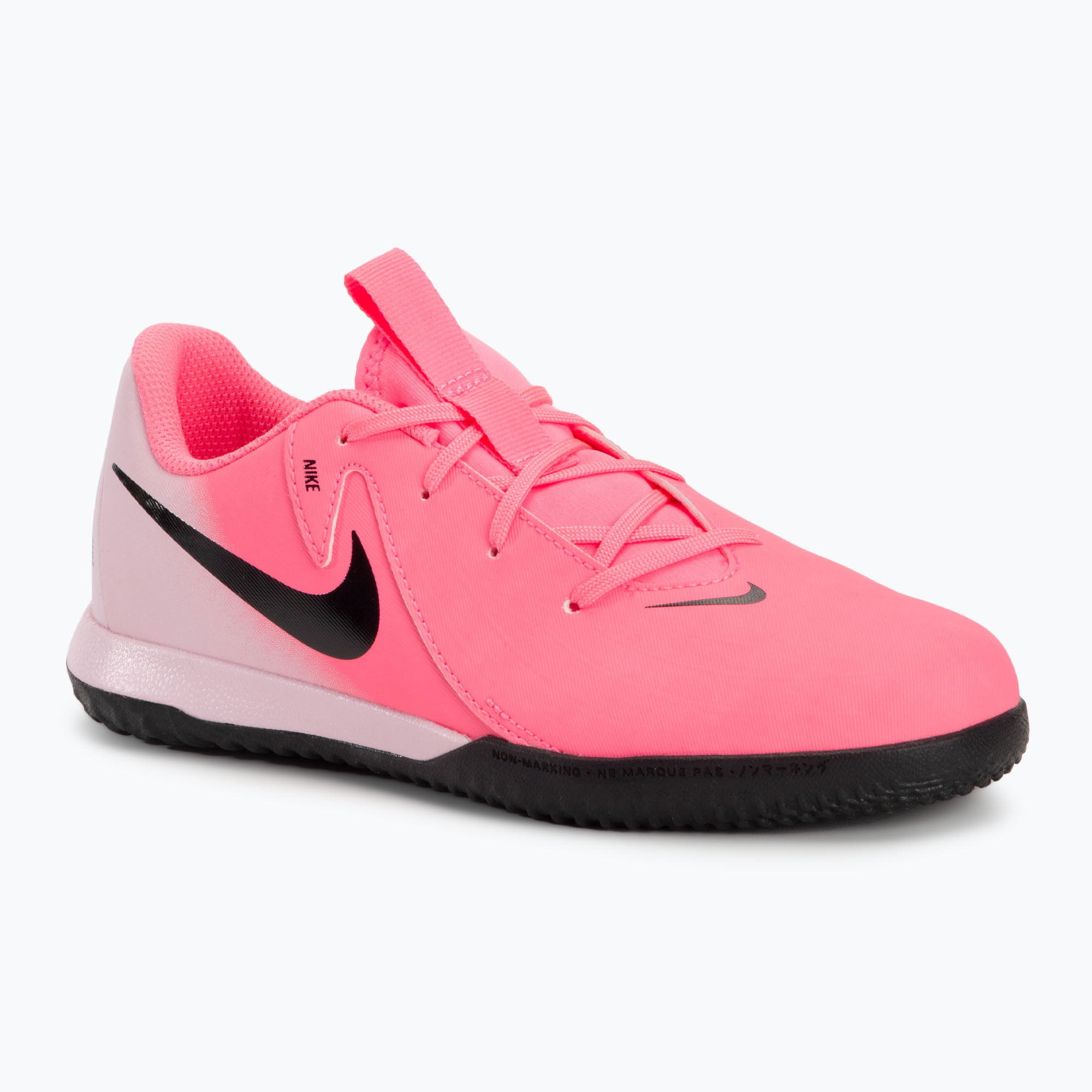 Nike Phantom GX II Academy IC sunset pulse/schwarz Kinder-Fußballschuhe (Phantom GX II Academy FJ2609-600)