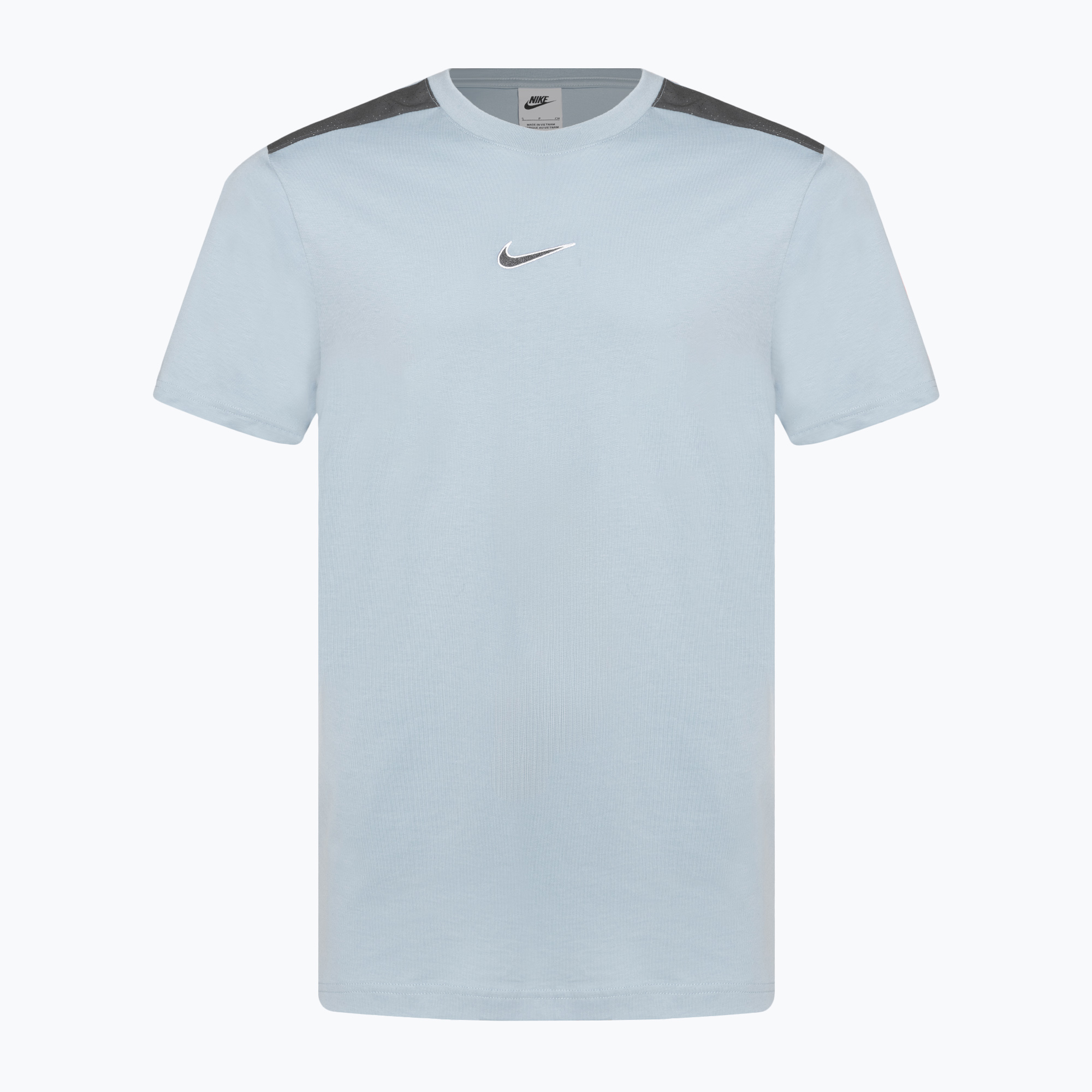 Herren Nike Sportswear Grafik helles Panzerwappenblau/Eisengrau T-shirt