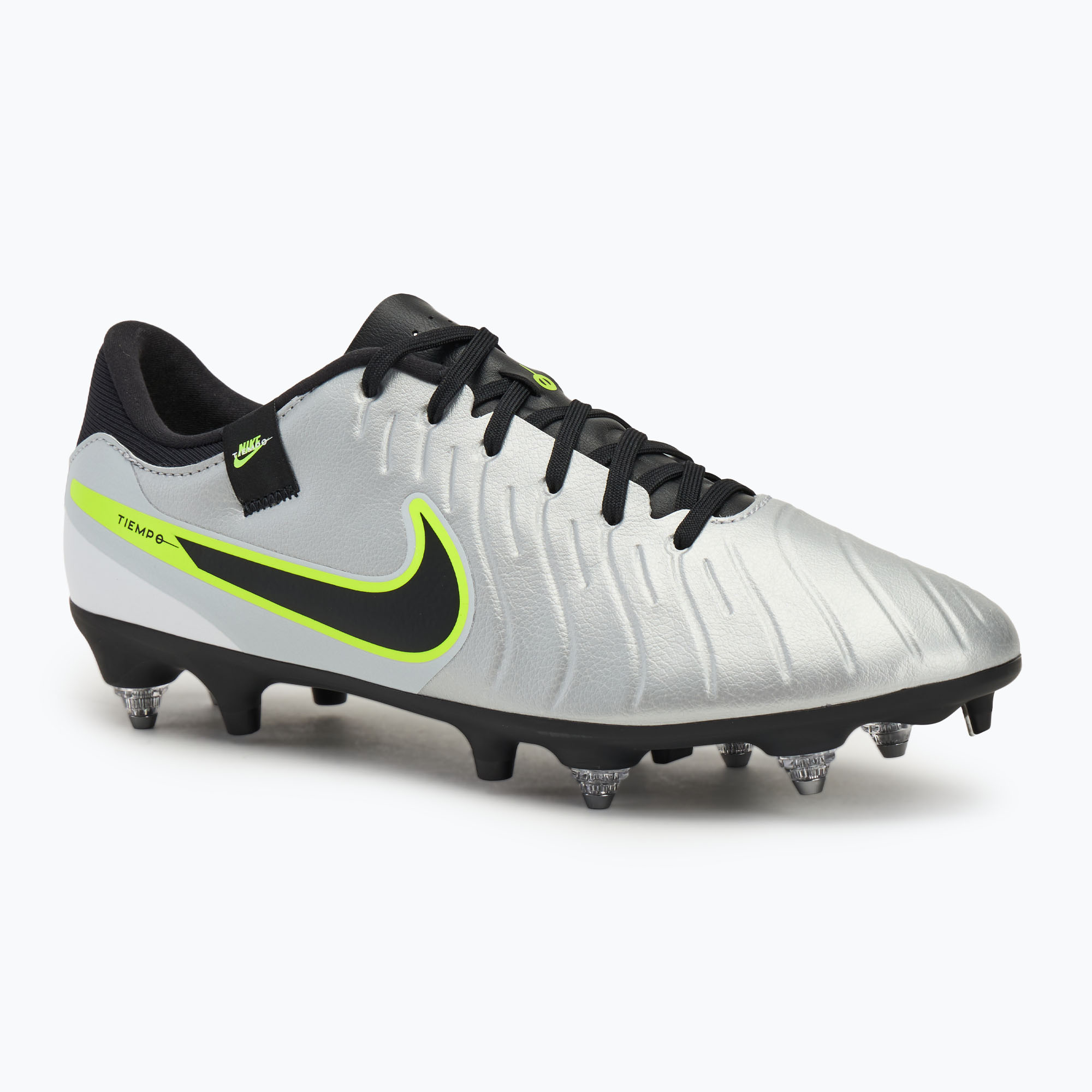 Fußballschuhe Herren Nike Tiempo Legend 10 Academy SG-Pro silver/volt/black (Tiempo Legend 10 Academy SG-Pro DV4338-001)