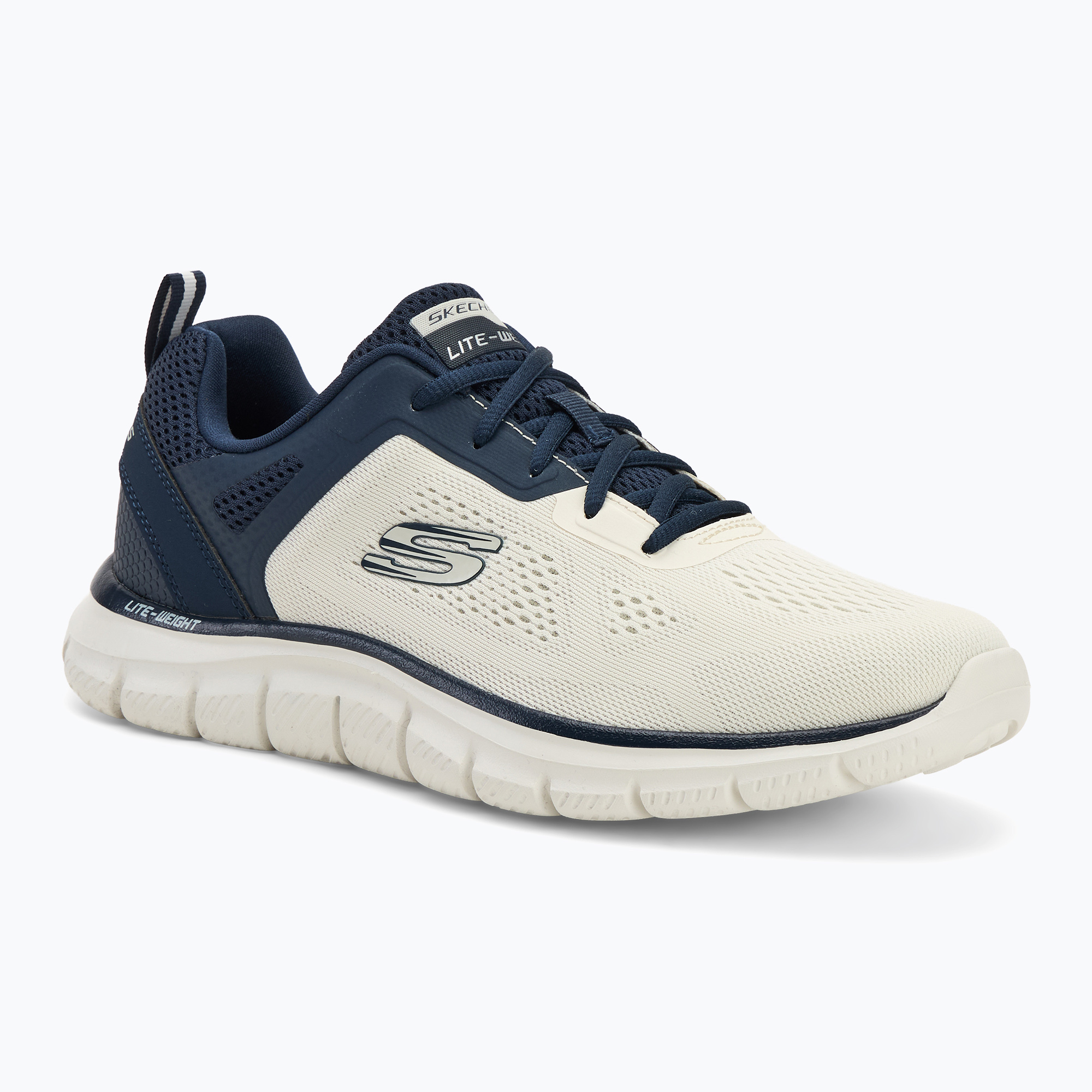 Herrenschuhe SKECHERS Track Broader white (Track Broader 232698 OWNV)