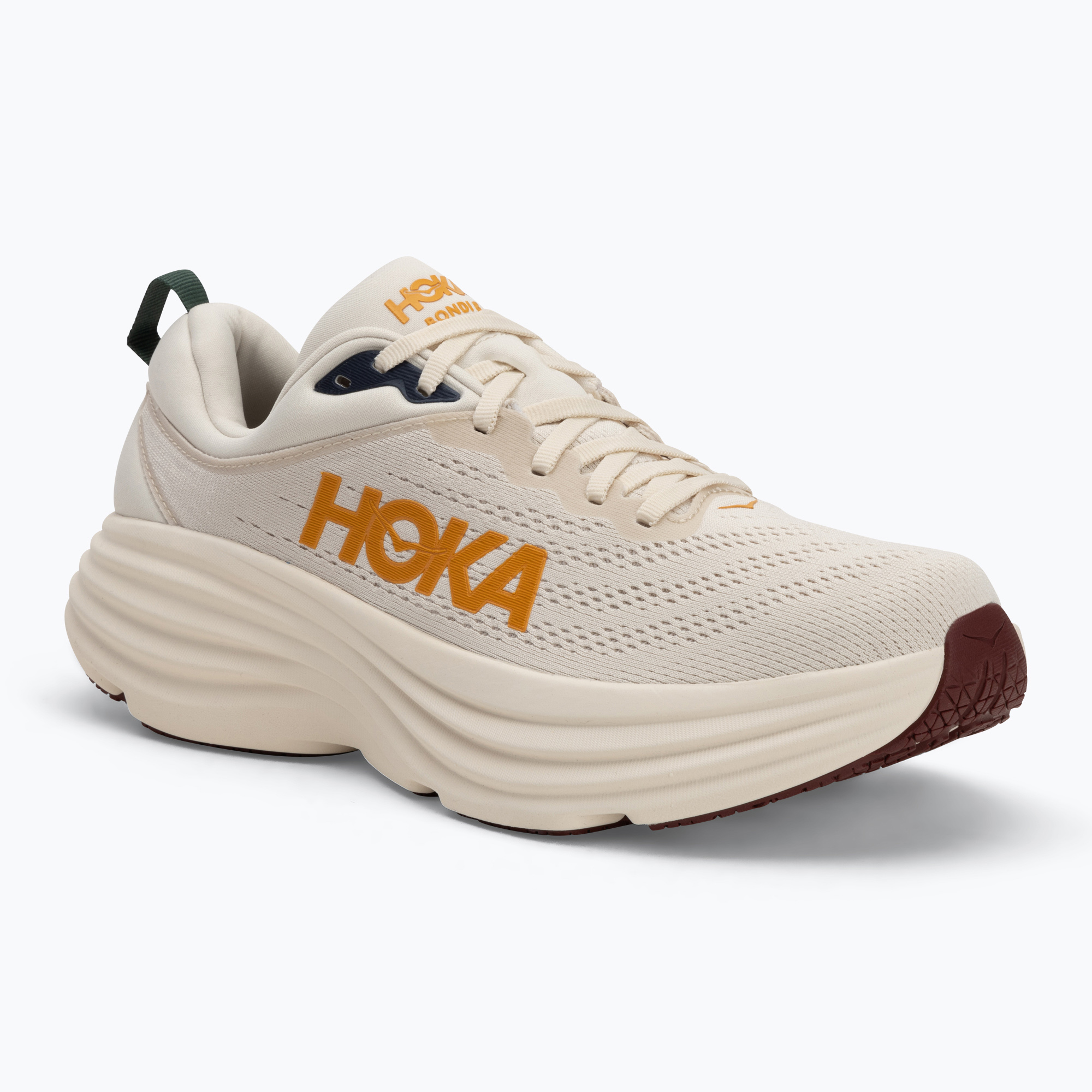 HOKA Bondi 8 Hafermilch/Gerste Herren Laufschuhe (Bondi 8 1123202-OST)