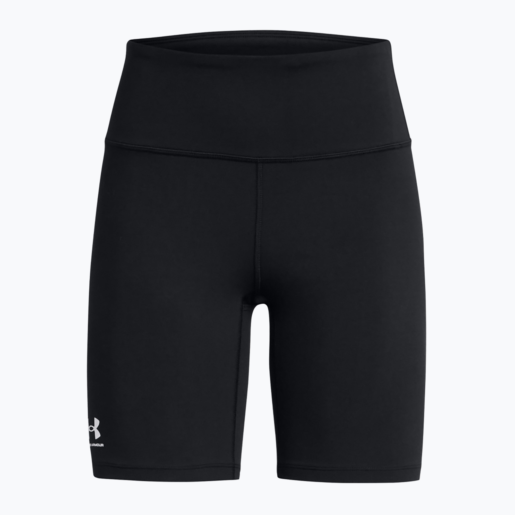 Damen Trainingsshorts Under Armour Rival 7in Short schwarz/weiß (Rival 7in Short 1386703-001)