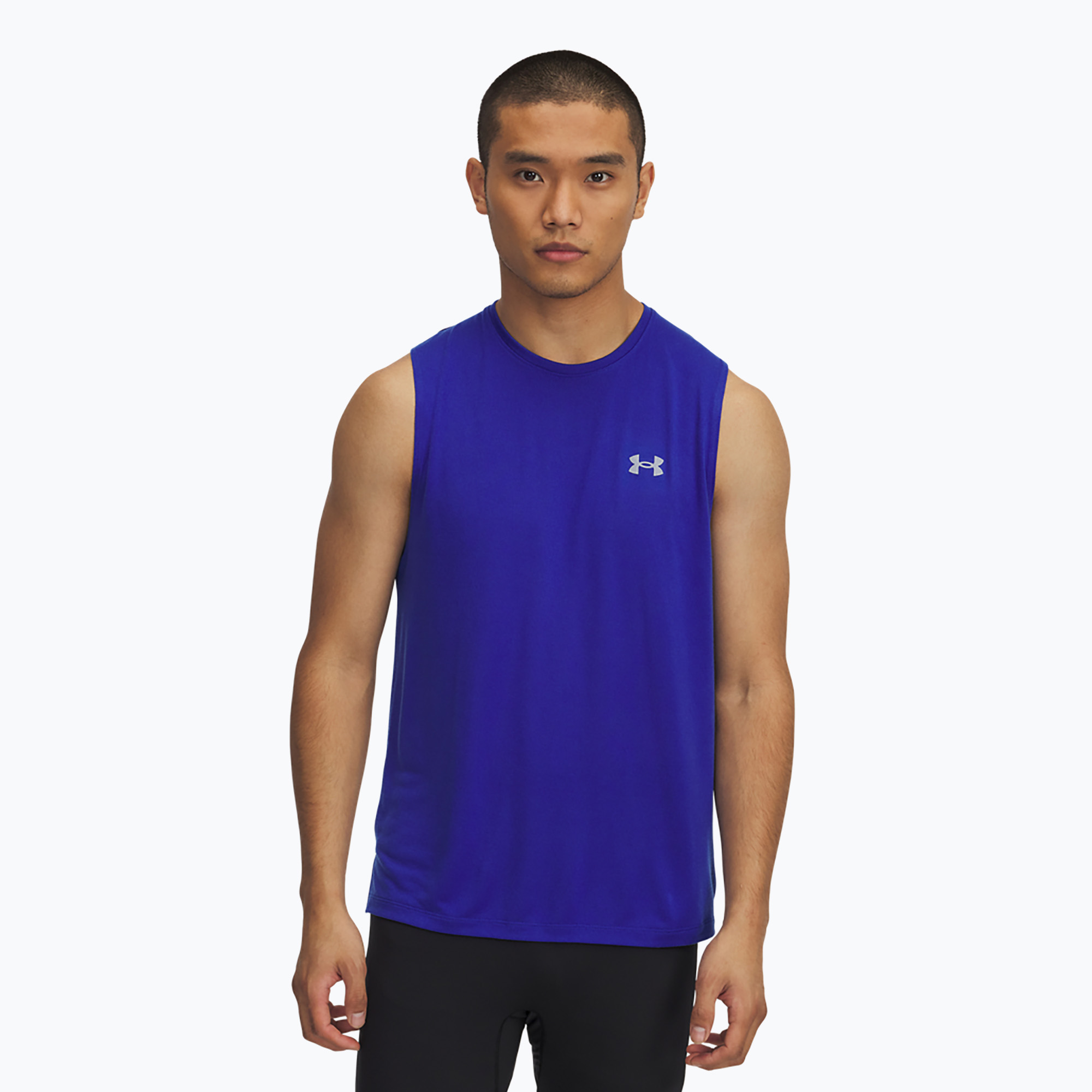 Lauf Tank Top Herren Under Armour Trail Run Launch Tank royal/reflective (Trail Run Launch Tank 1389806-400)