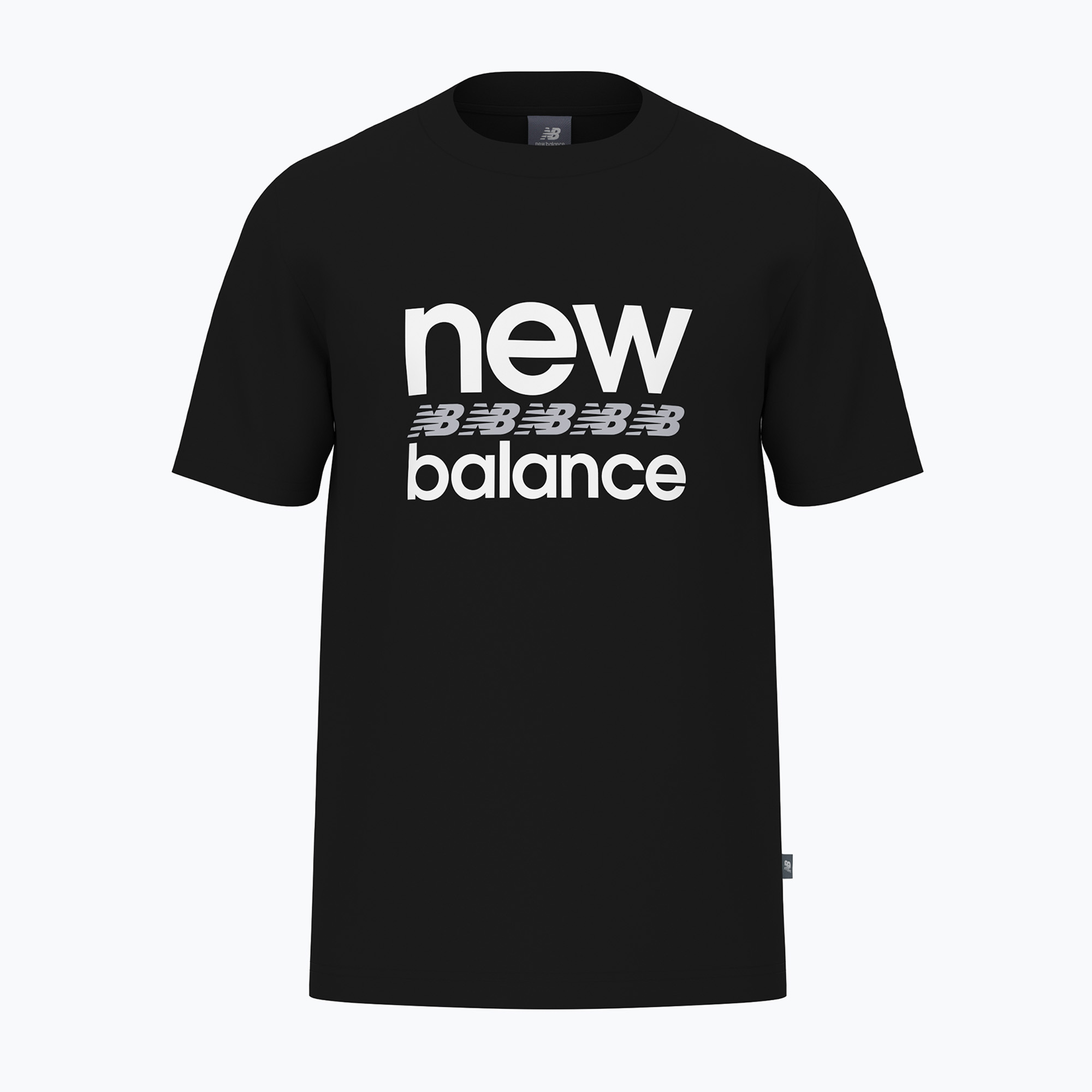 Herren New Balance Sport Grafik schwarzes T-Shirt (Sport Graphic MT51940BK)
