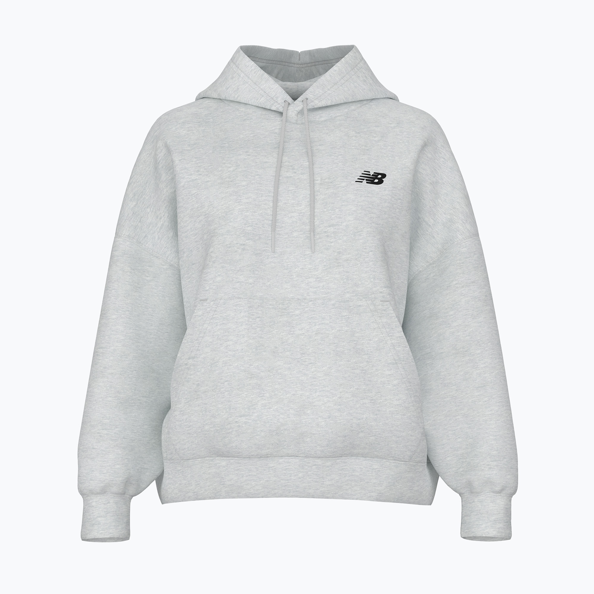 Damen New Balance Reimagine Fleece Hoodie ashheath (Reimagine Fleece Hoodie WT51518AHH)
