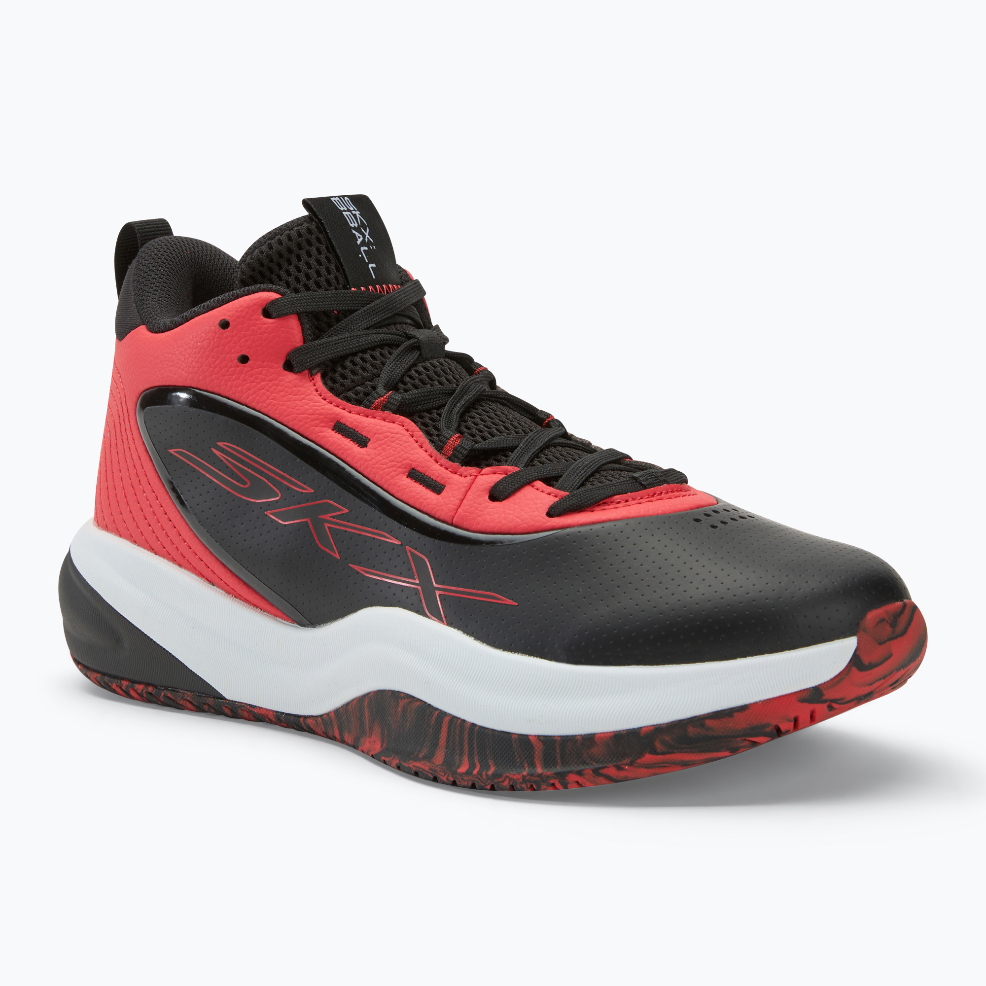 Basketballschuhe Herren SKECHERS SKX League black/red (SKX League 253010 BKRD)
