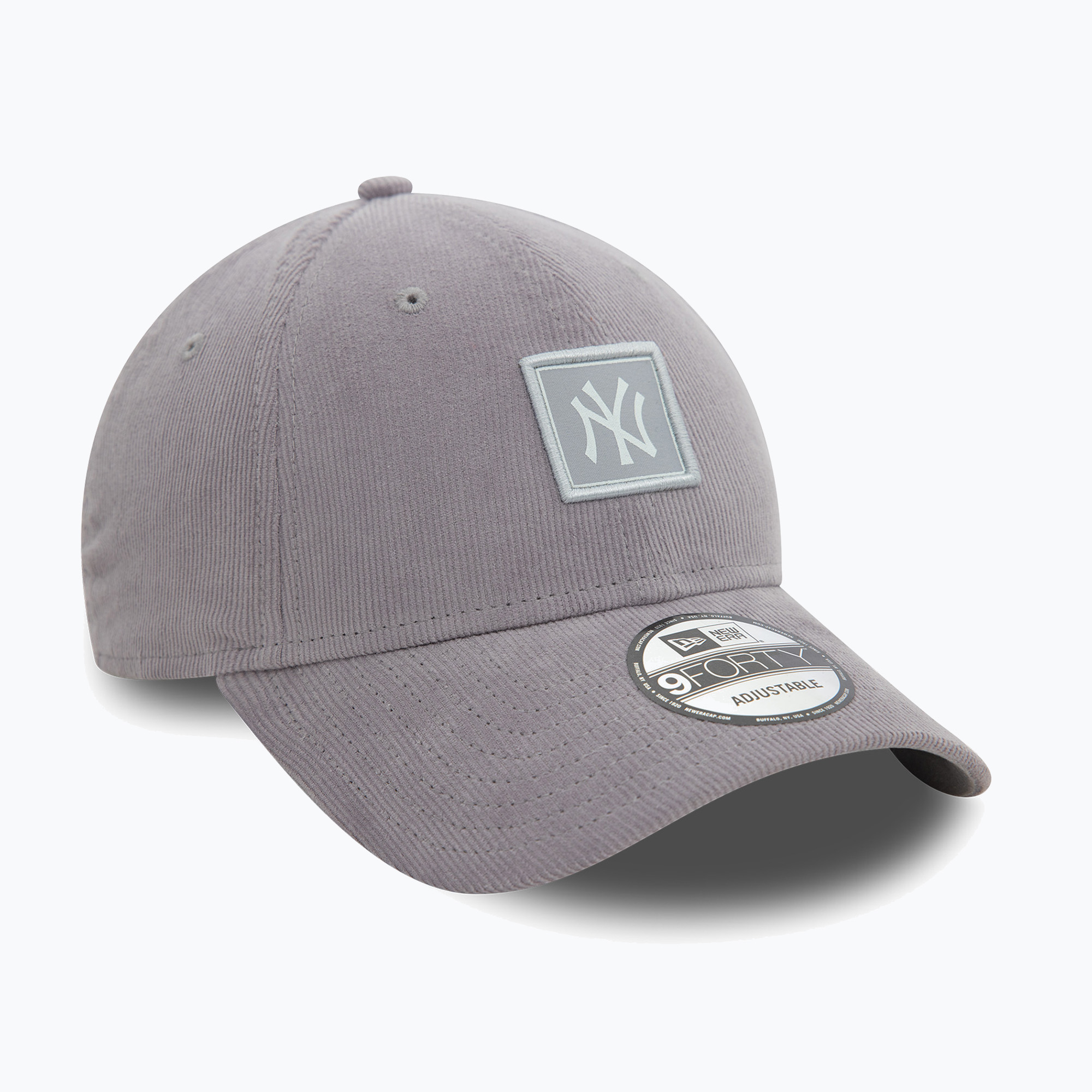 Basecap New Era Cord Patch 9FORTY New York Yankees grey