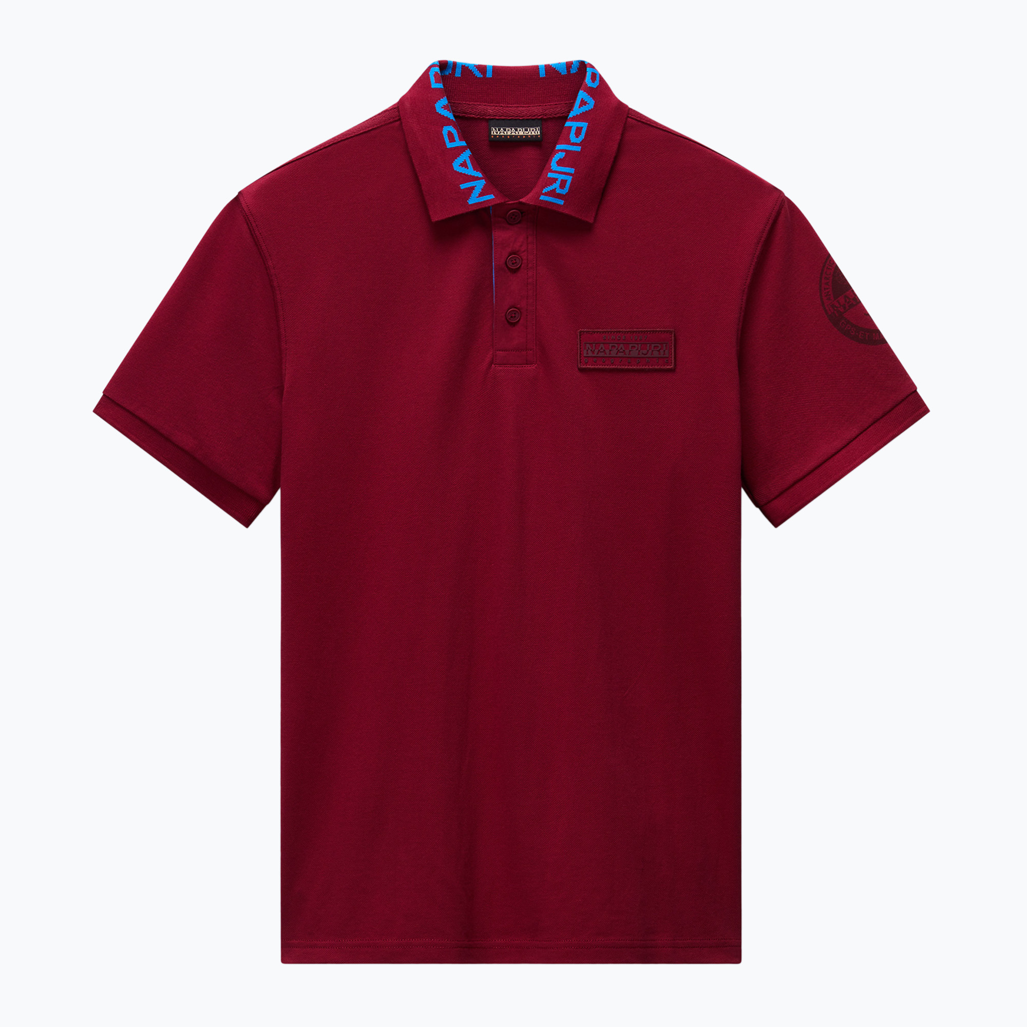 Polohemd Herren Napapijri E-Amundsen 1 tibetan red R1E (E-Amundsen 1 NP0A4IN9-R1E1)