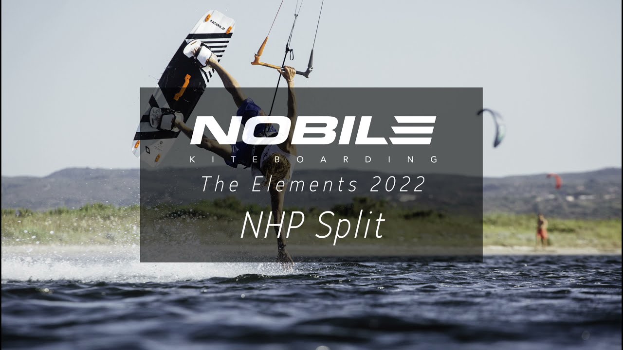 Nobile NHP Split Faltkiteboard schwarz K22