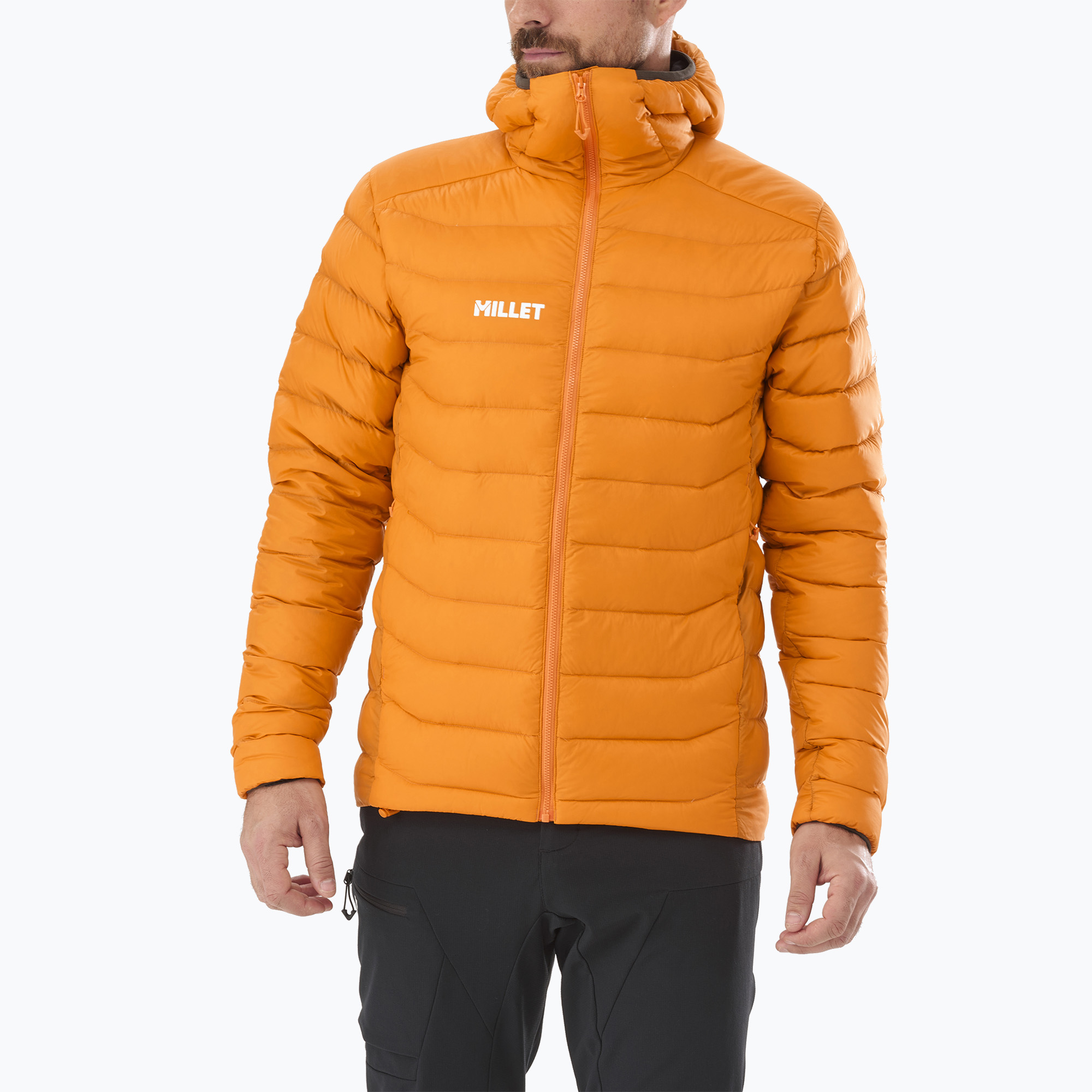 Jacke Herren Millet Kamet Down Hoodie maracuja (Kamet Down Hoodie MIV10220_N9646)