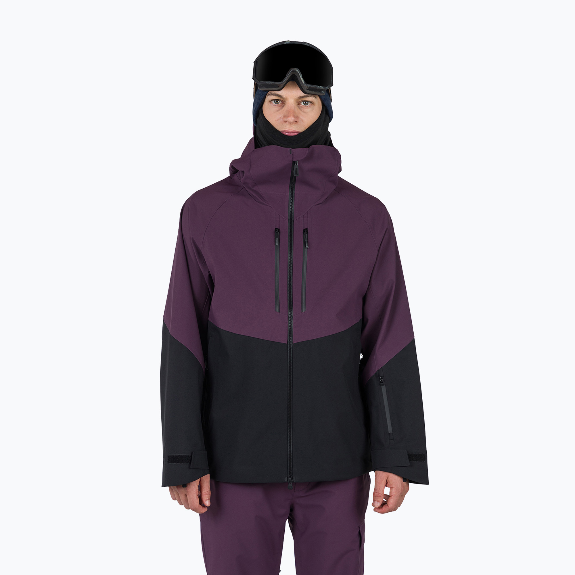 Skijacke Herren Rossignol Evader mulberry (Evader RLMMJ11)