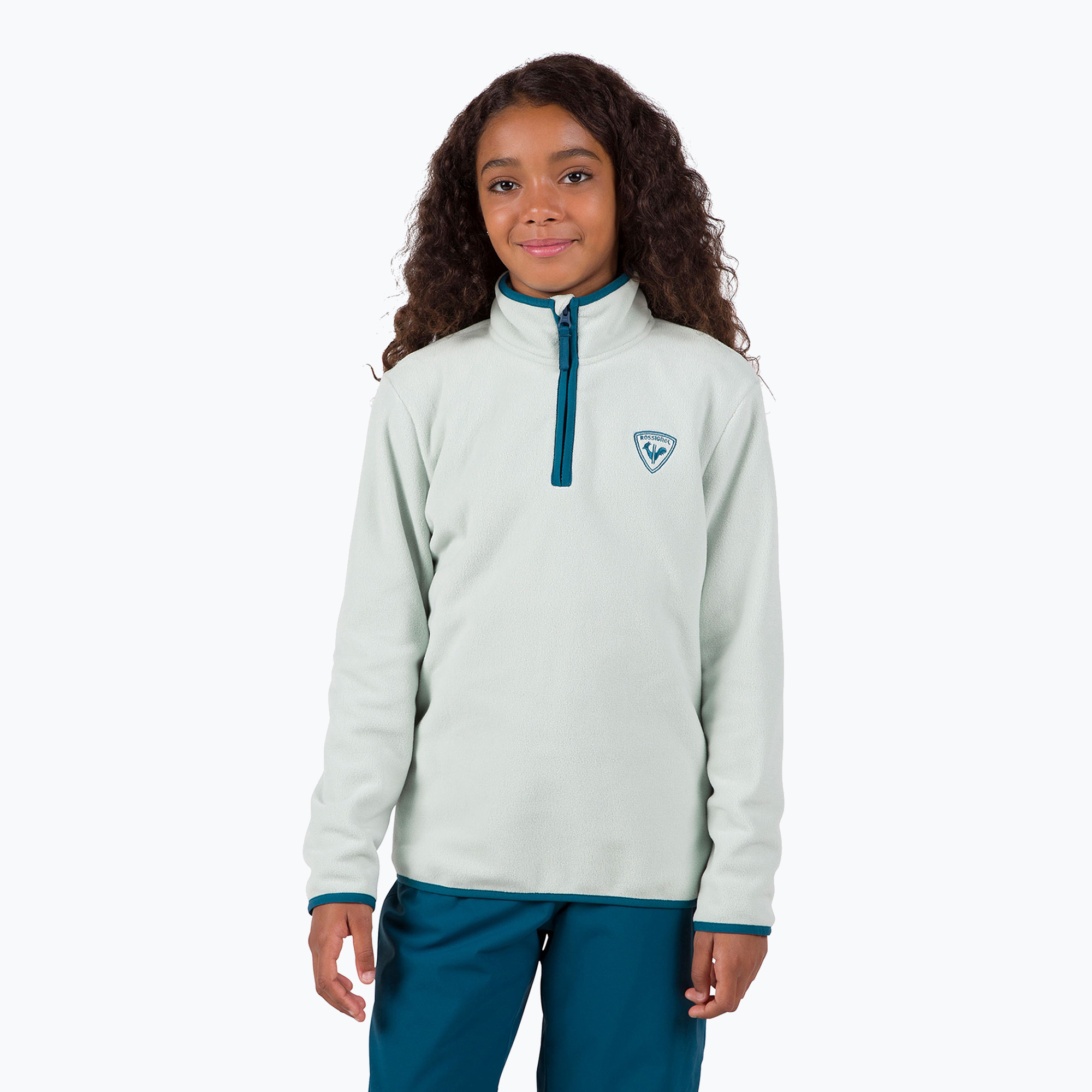 Sweatshrit Hoodie Kinder Rossignol Jr Strawpile Fleece Fz steam (Jr Strawpile Fleece Fz RLNYL05_23Z)