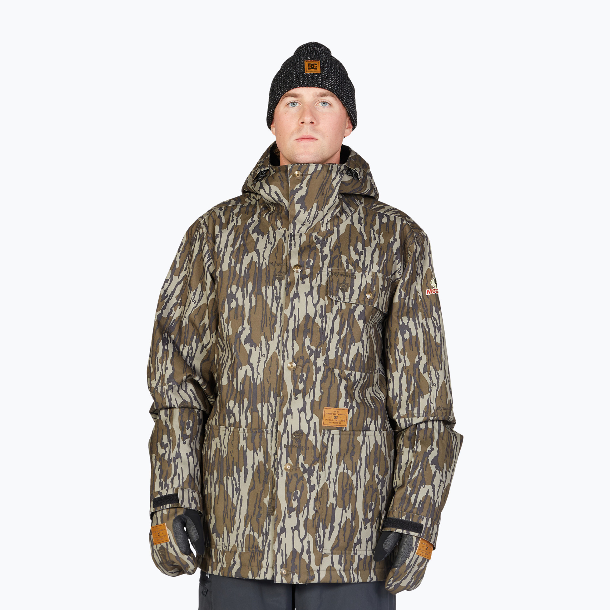 Snowboardjacke für Männer DC Servo mossy oak original bottomland (Servo ADYTJ03045-XGGG)