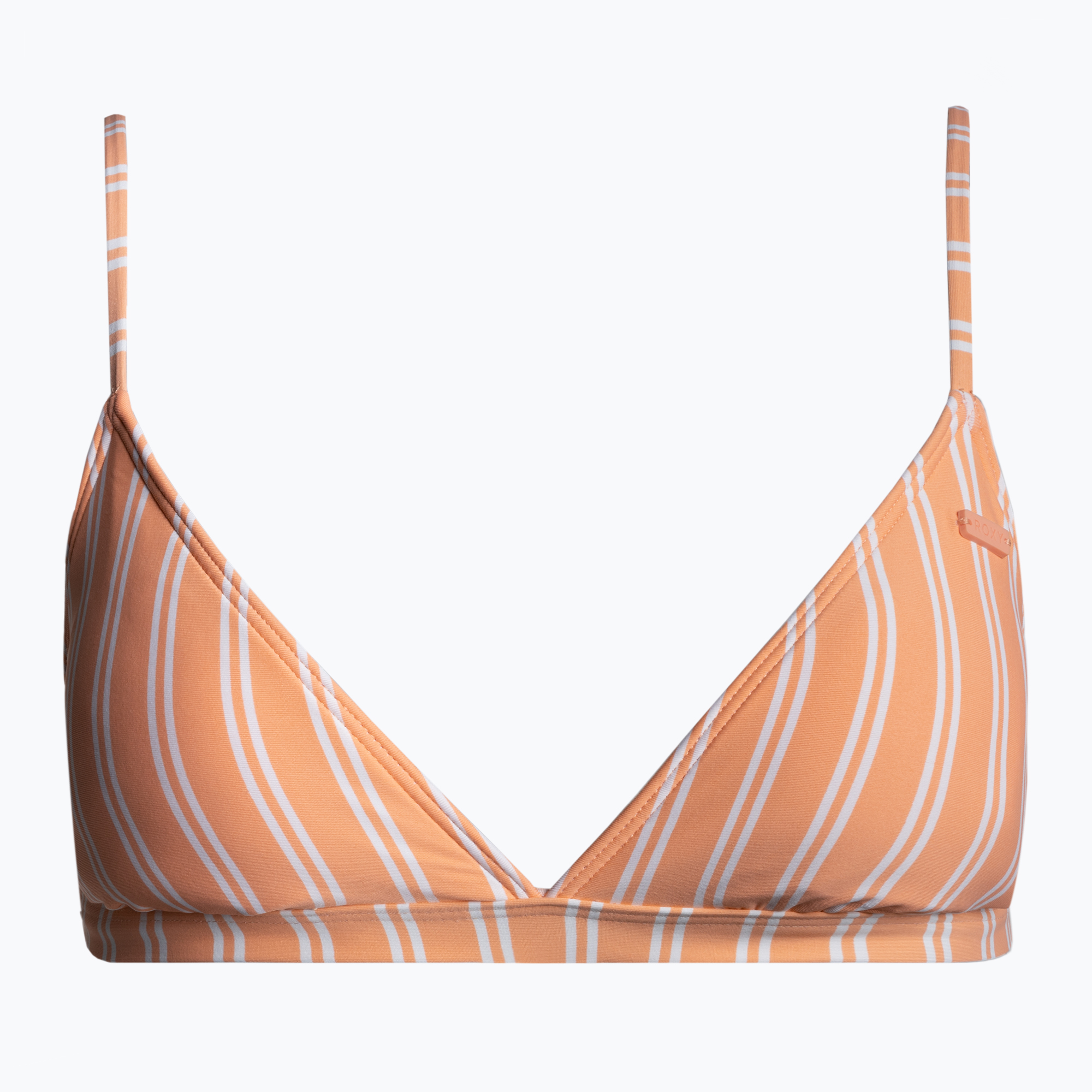 Badeanzug-Oberteil ROXY Into The Sun Fix Tiki Triangle 2021 papaya punch novelta stripe h (Into The Sun Fix Tikitri ERJX304971-MFQ8)