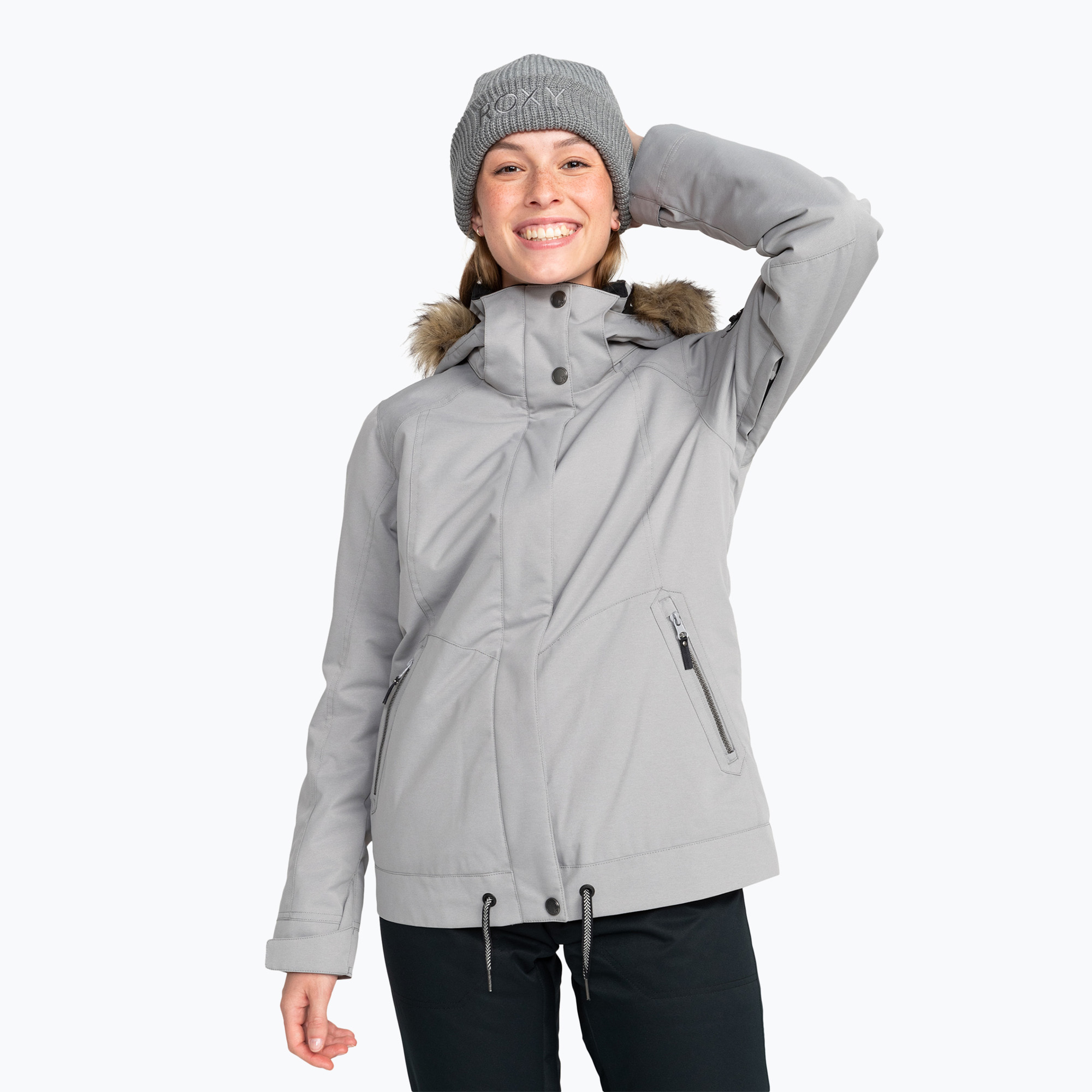 Damen Snowboardjacke ROXY Meade heather grey (Meade ERJTJ03424)