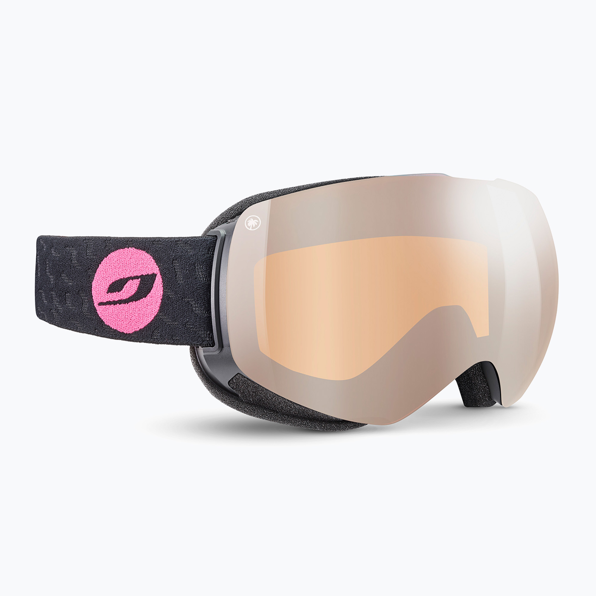 Julbo Moonlight Skibrille schwarz/rosa/gold orange/flash silber (Moonlight J76719140)