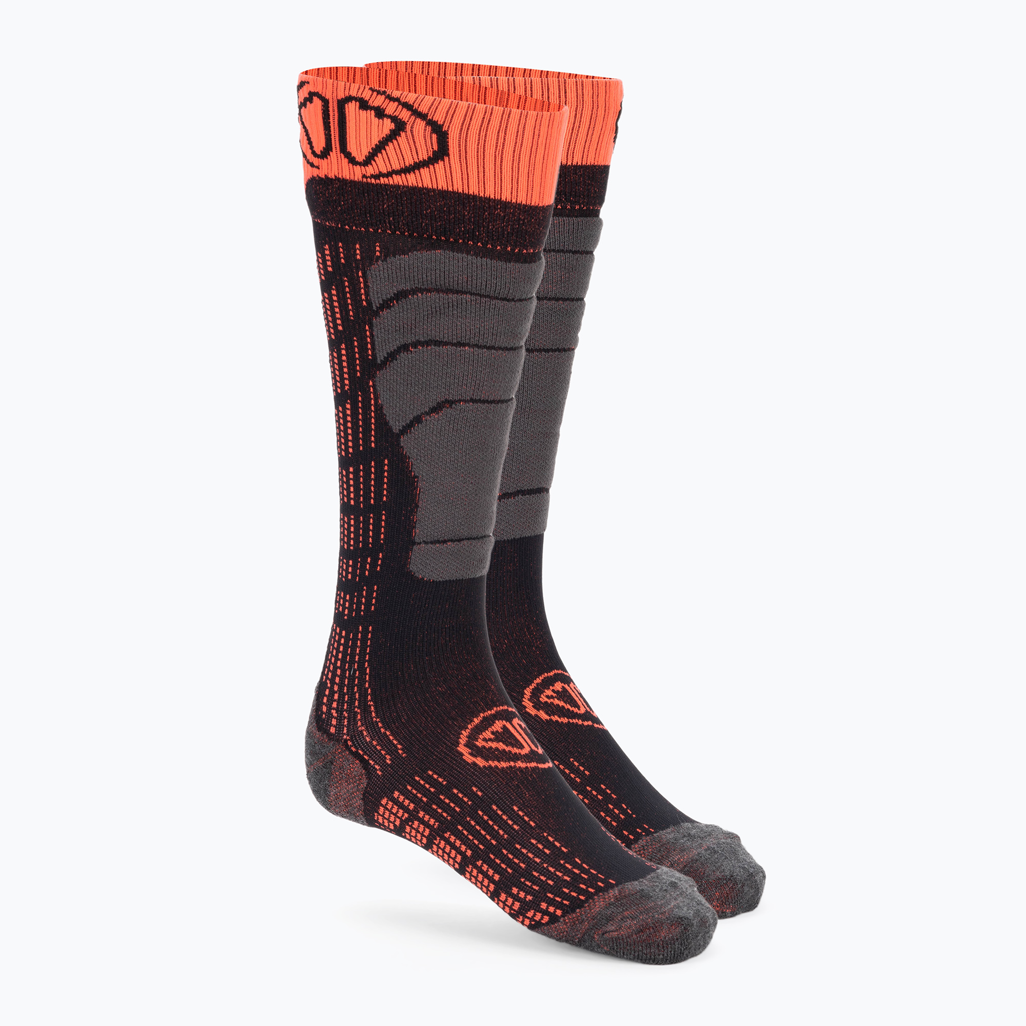 Skisocken SIDAS Ski Comfort schwarz-orange CSOSKCOMF22_BKOR (Ski Comfort CSOSKCOMF22_BKOR)