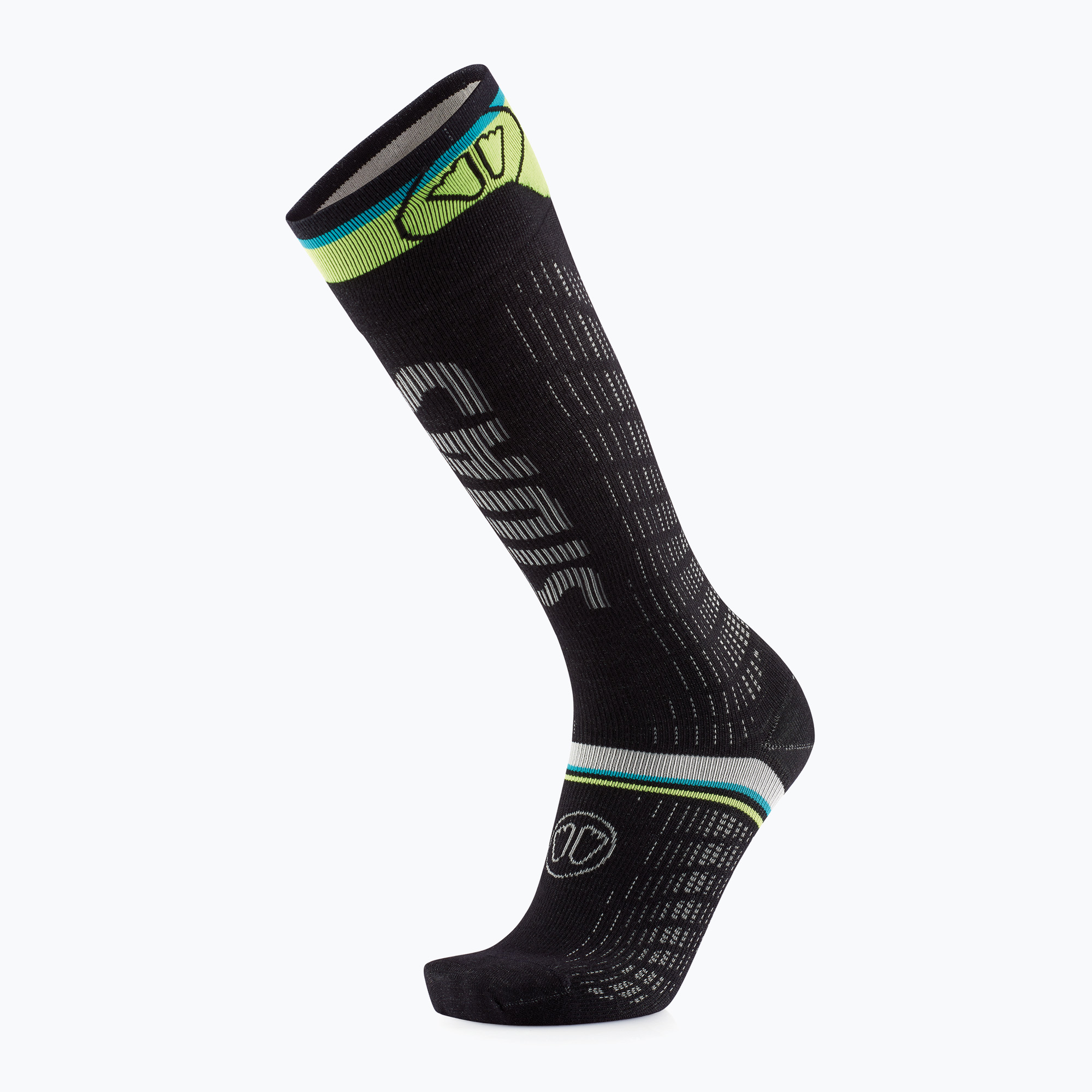Skisocken SIDAS Ski Ultra Fit black/yellow (Ski Ultra Fit CSOSKULTH23_RACE)
