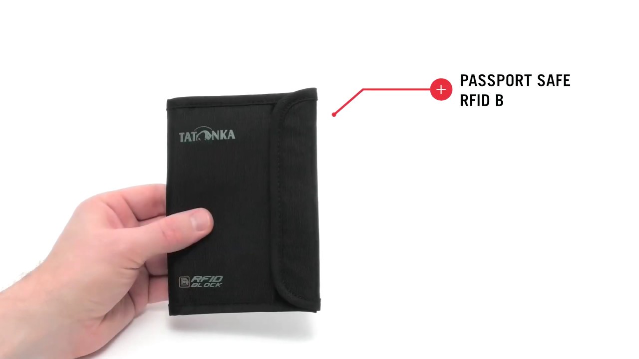 Tatonka Passport Safe RFID B Brieftasche schwarz