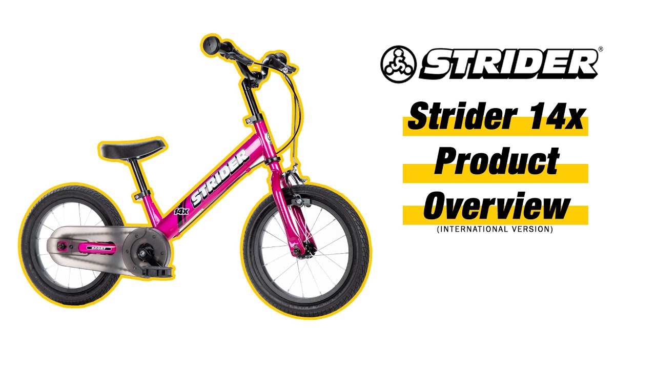 Strider 14x Sport Langlaufrad rosa SK-SB1-IN-PK