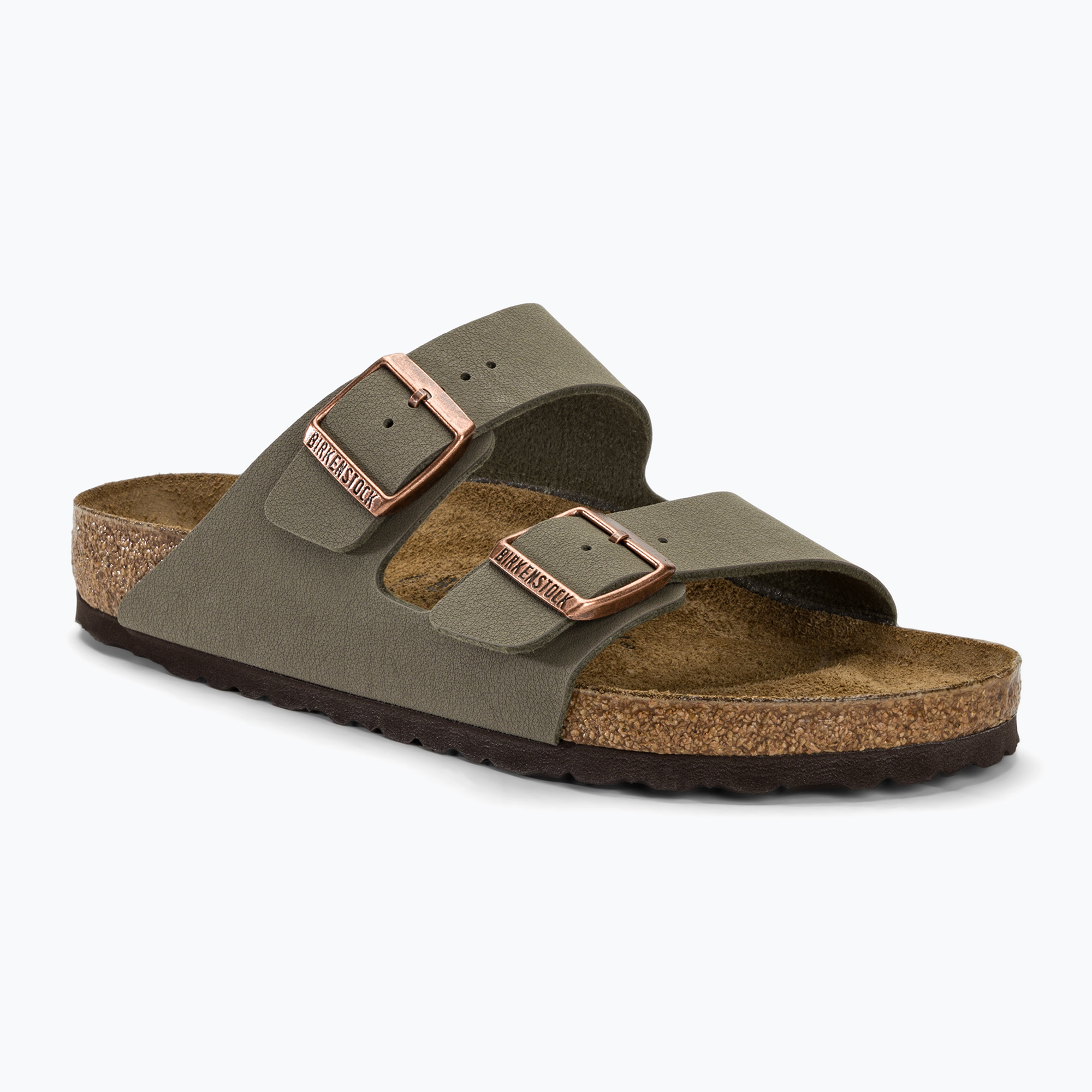 Slides Schlappen BIRKENSTOCK Arizona BFBC Regular stone (Arizona BFBC Regular 0151211)