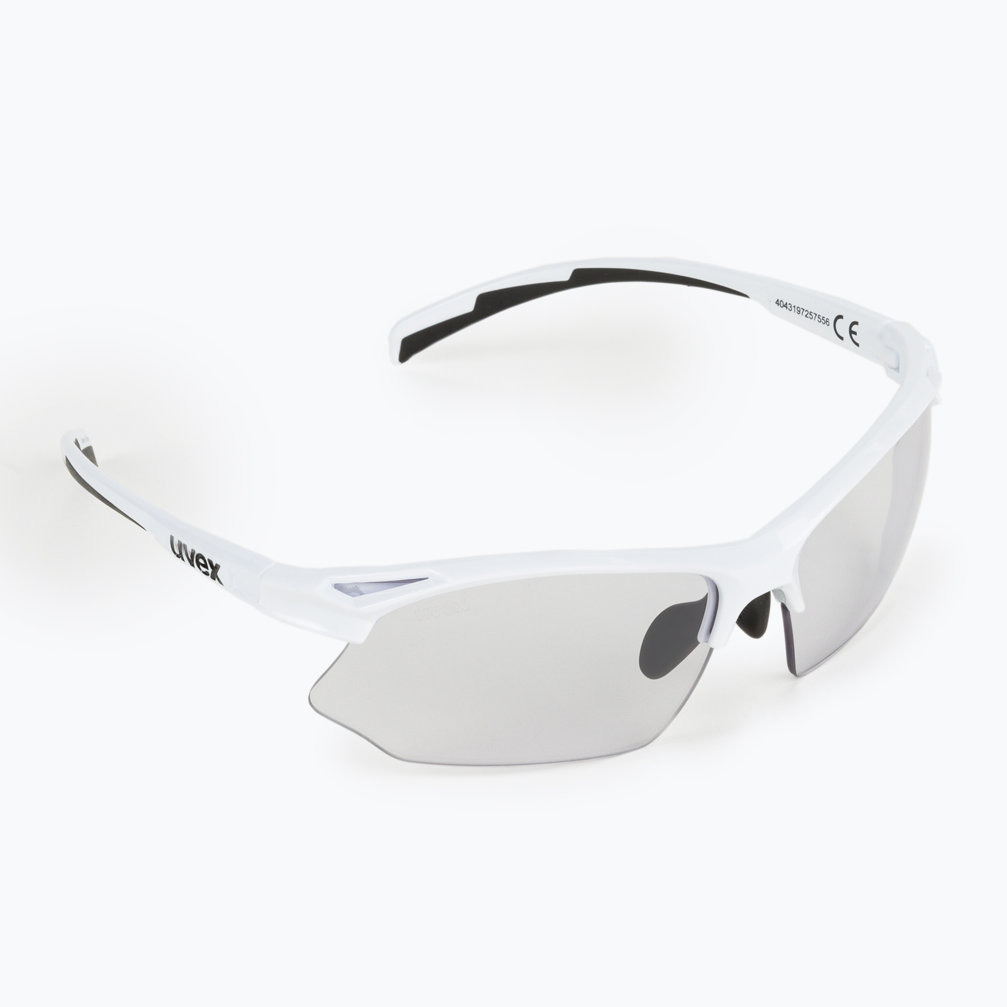 UVEX Sportstyle 802 V Fahrradbrille weiß S5308728801 (Sportstyle 802 V 53/0/872/8801)