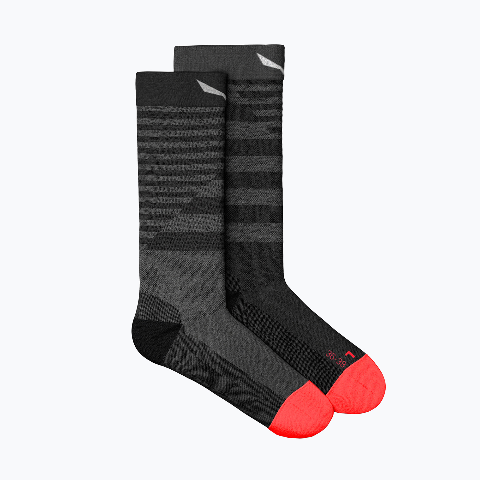Salewa Damen Socken Fanes Hyb STR. AM Crew mittelgrau melange/6080 (Fanes Hyb STR. AM Crew 00-0000069036)