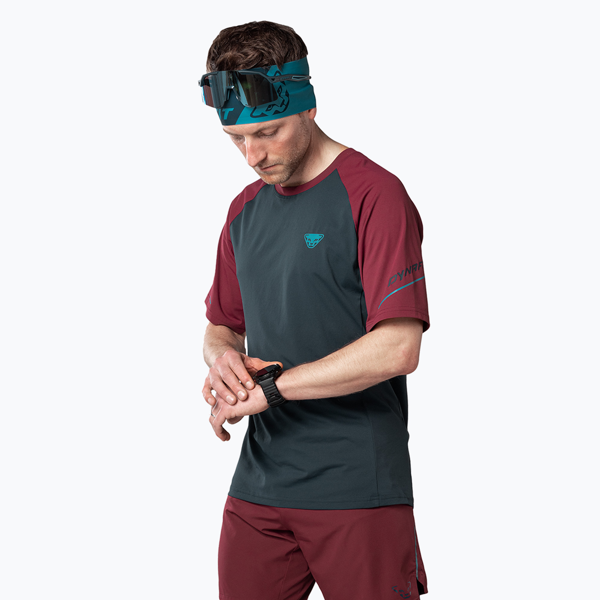 DYNAFIT Alpine Pro Herren Laufshirt Heidelbeere/Burgunder (Alpine Pro 08-0000070964)