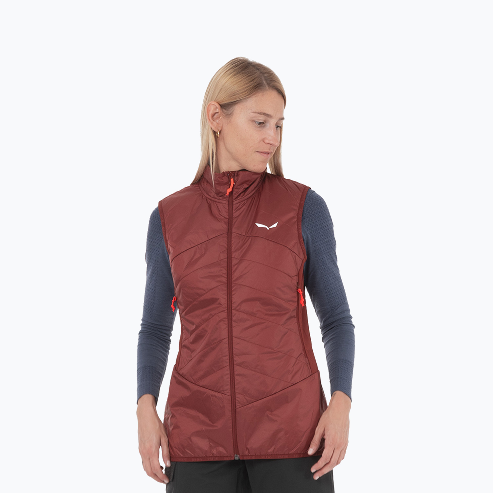 Women's trekking ärmellos Salewa Ortles Hyb TWR syrah (Ortles Hyb Twr 00-0000028723)