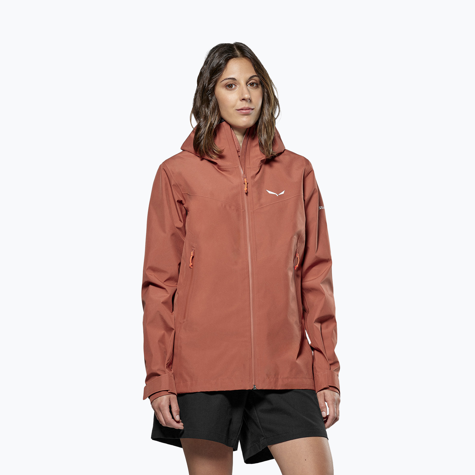 Salewa Damen Regenjacke Puez GTX 3L Epe etruskisch rot (Puez GTX 3L Epe 00-0000029091)